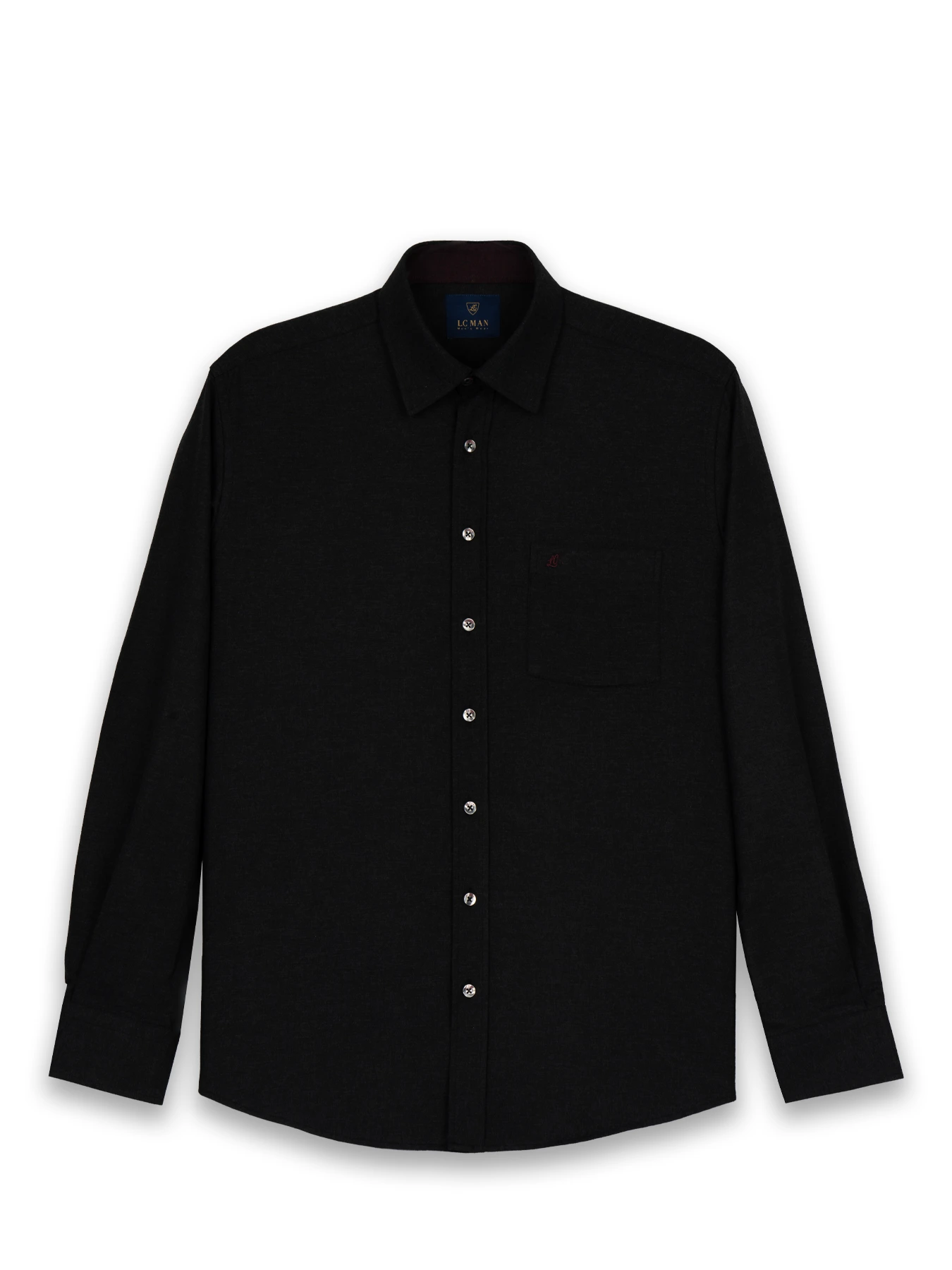 پیراهن آستین بلند مشکی ال سی من 16
