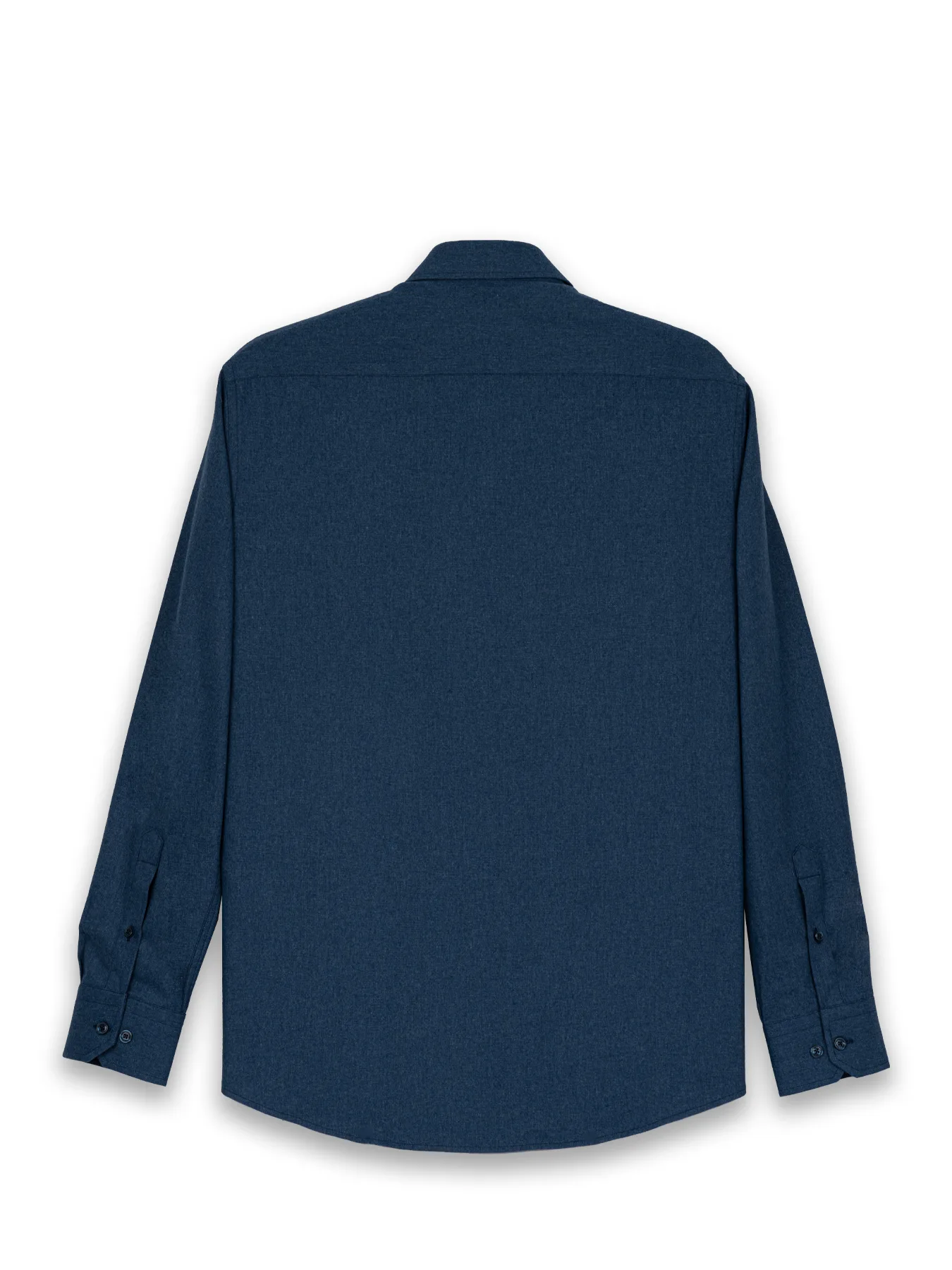 پیراهن آبی تیره آستین بلند ال سی من 16