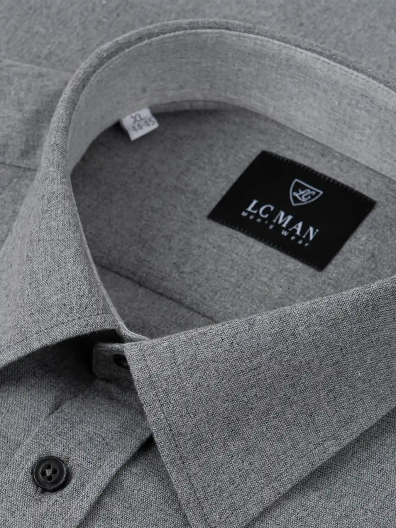 پیراهن طوسی آستین بلند ال سی من 16