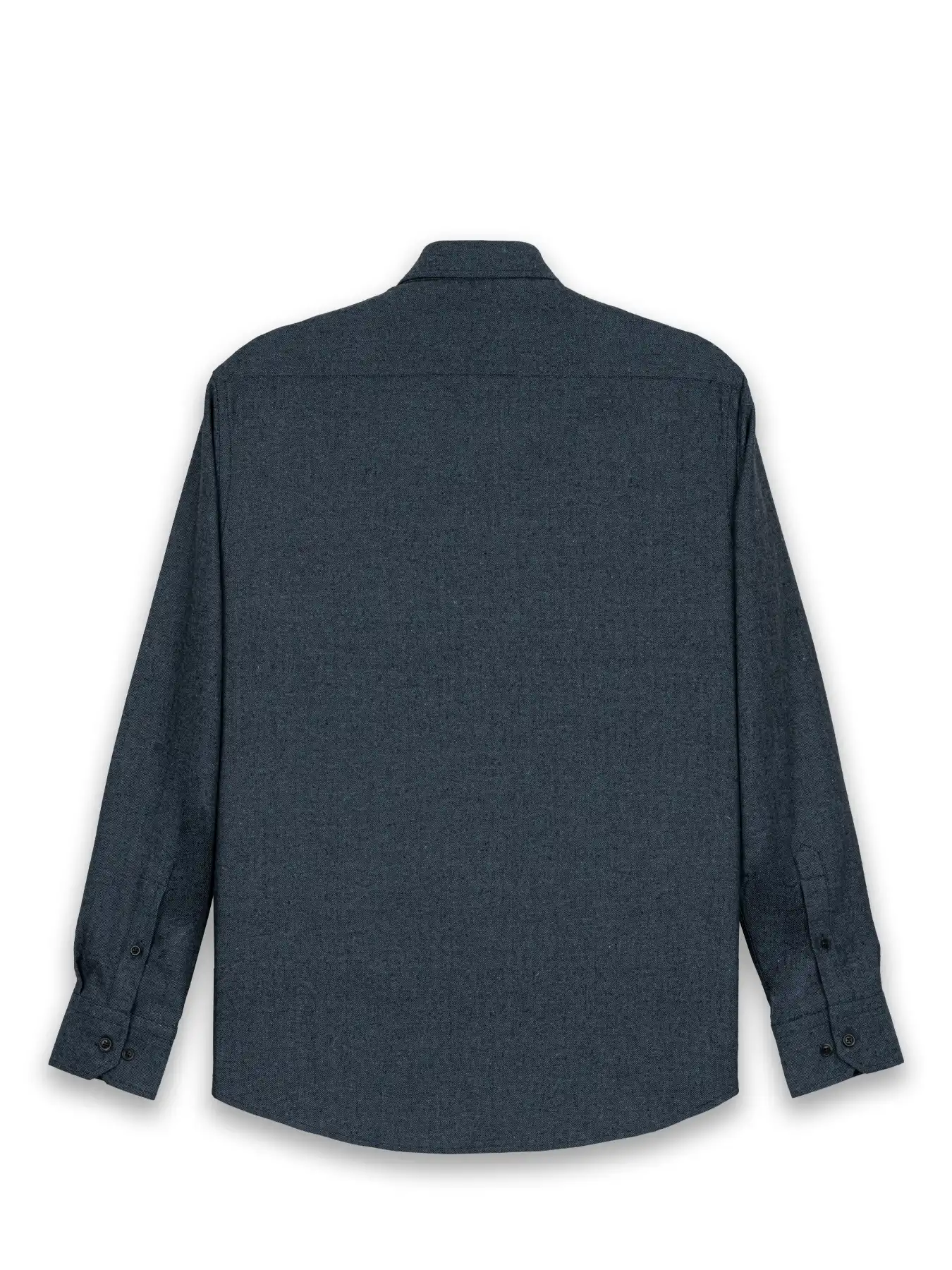 پیراهن آبی تیره آستین بلند ال سی من 17