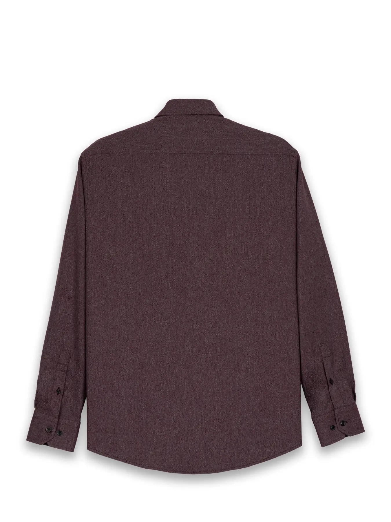 پیراهن طرح دار زرشکی آستین بلند ال سی من 17