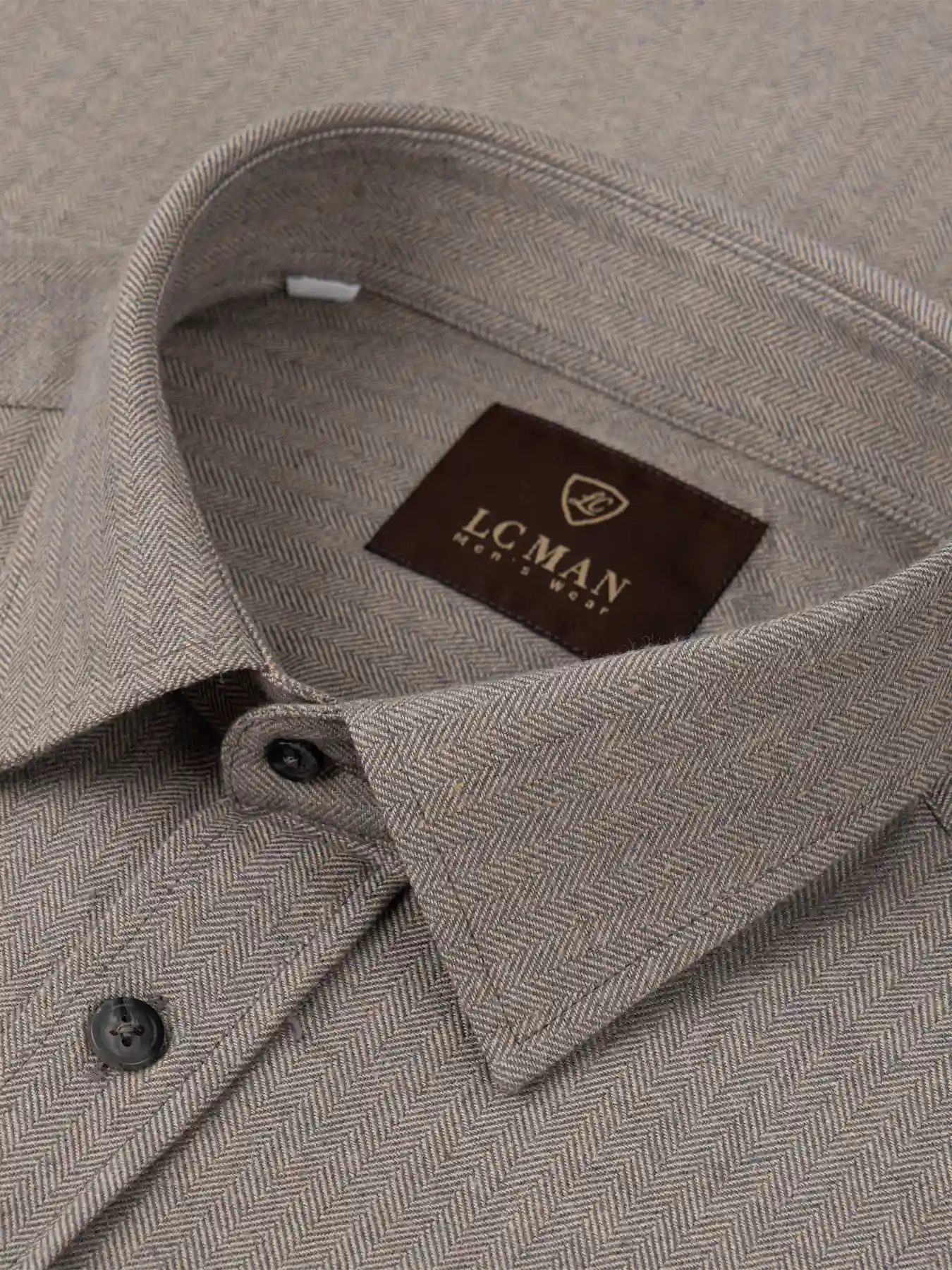 پیراهن کرم  آستین بلند ال سی من 18