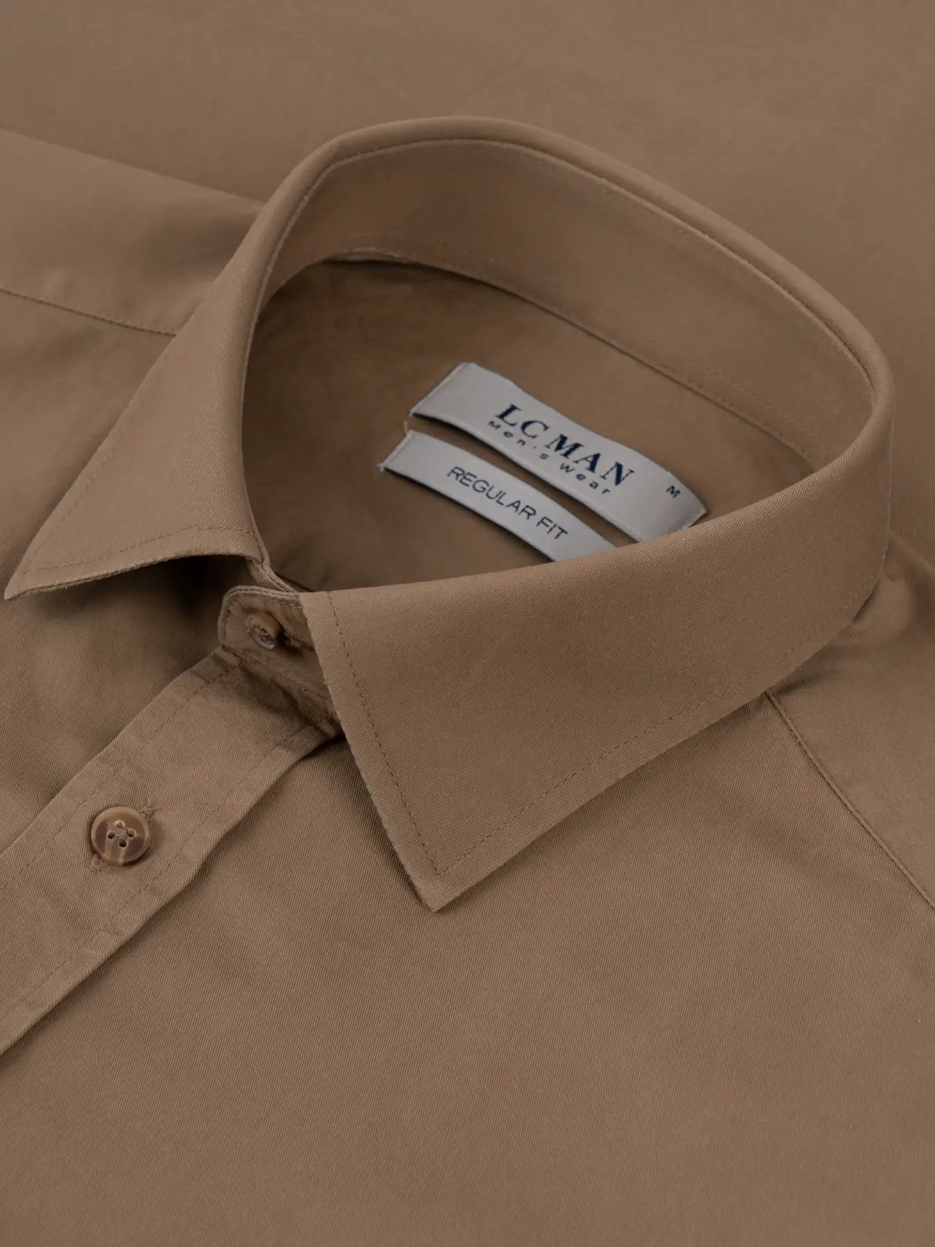 پیراهن آستین بلند قهوه ای ال سی من 24