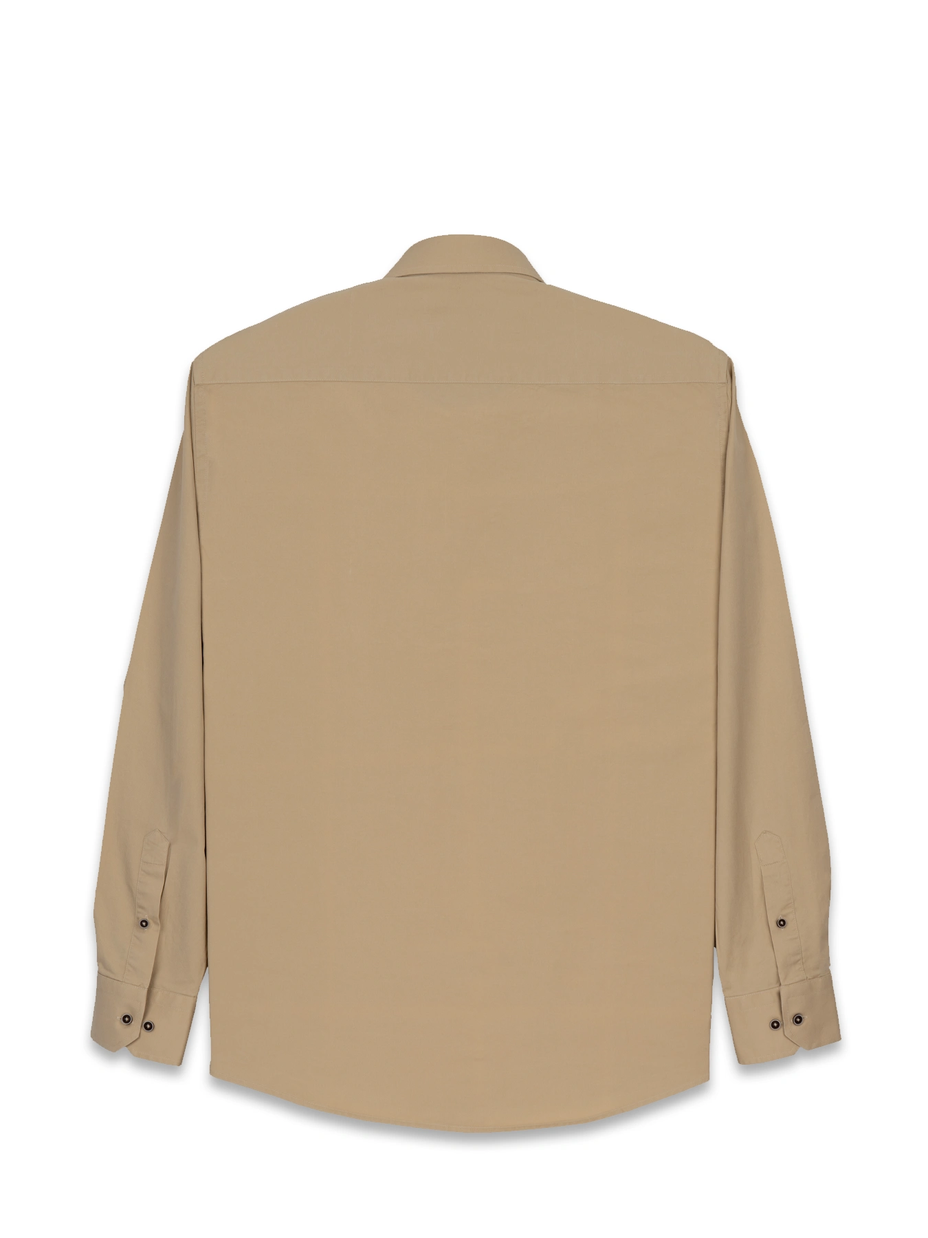 پیراهن آستین بلند کرم ساده ال سی من 24