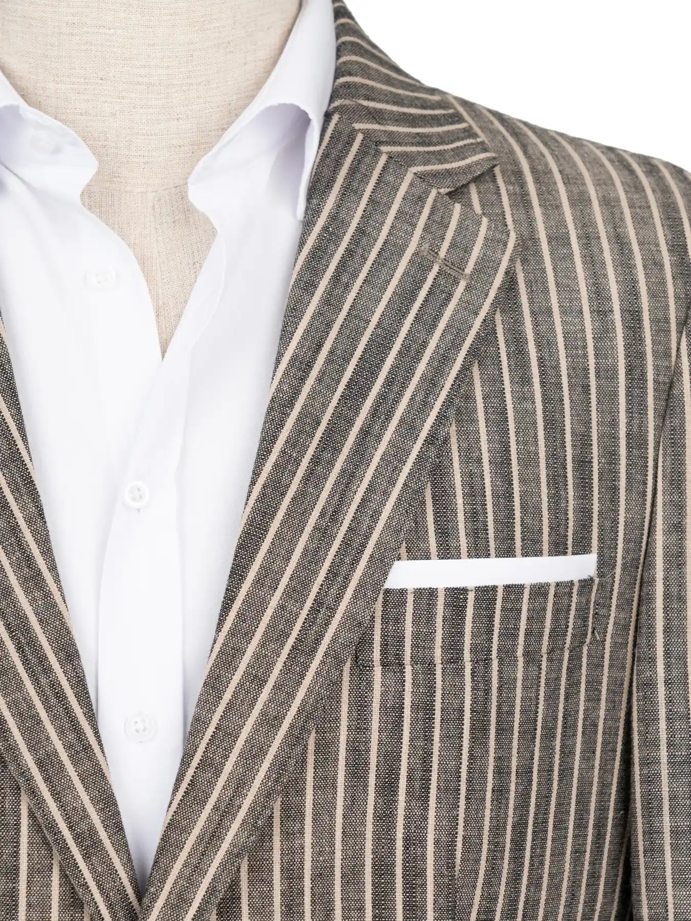 کت تک لینن راه راه 84