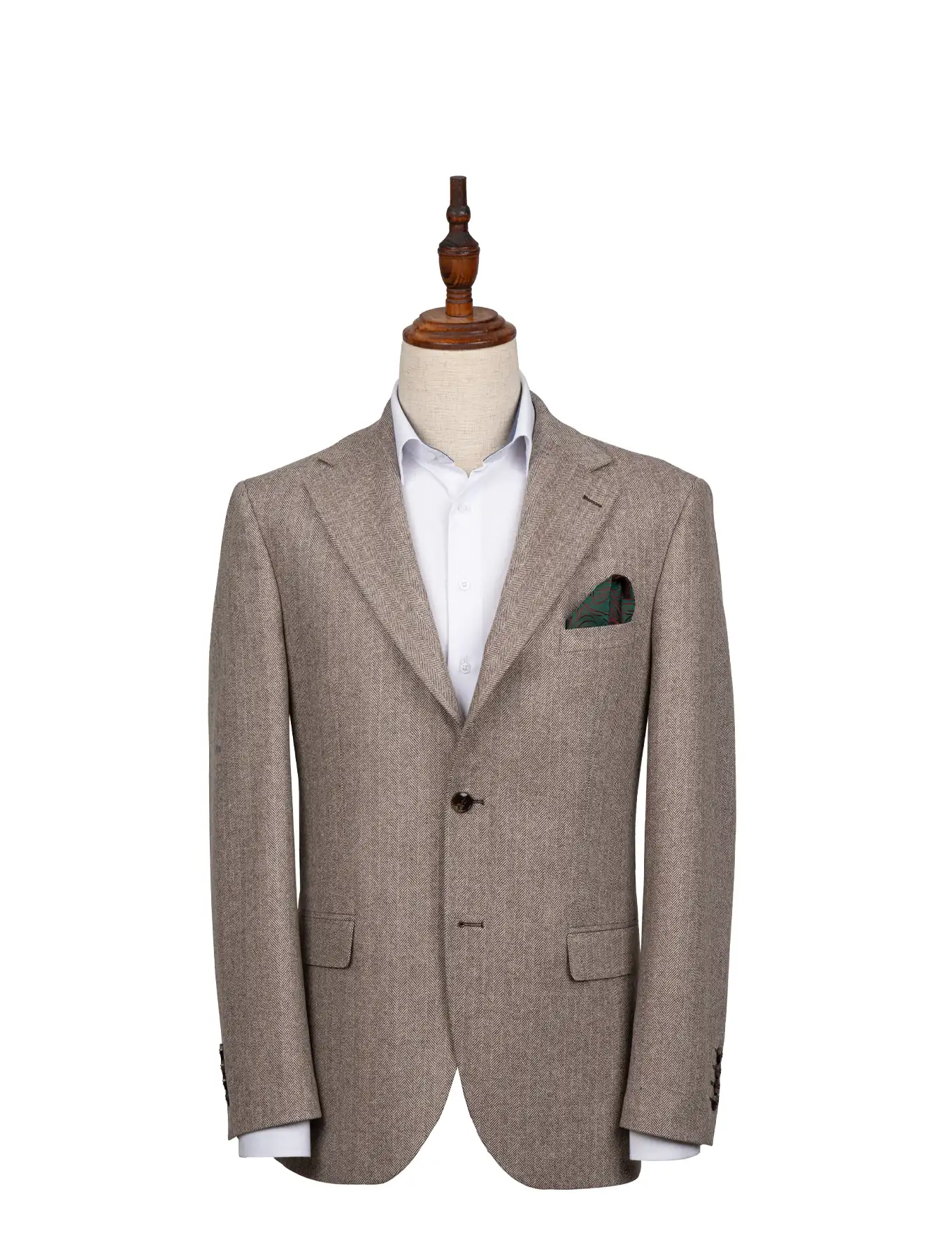 کت تک قهوه ایی ال سی من 14