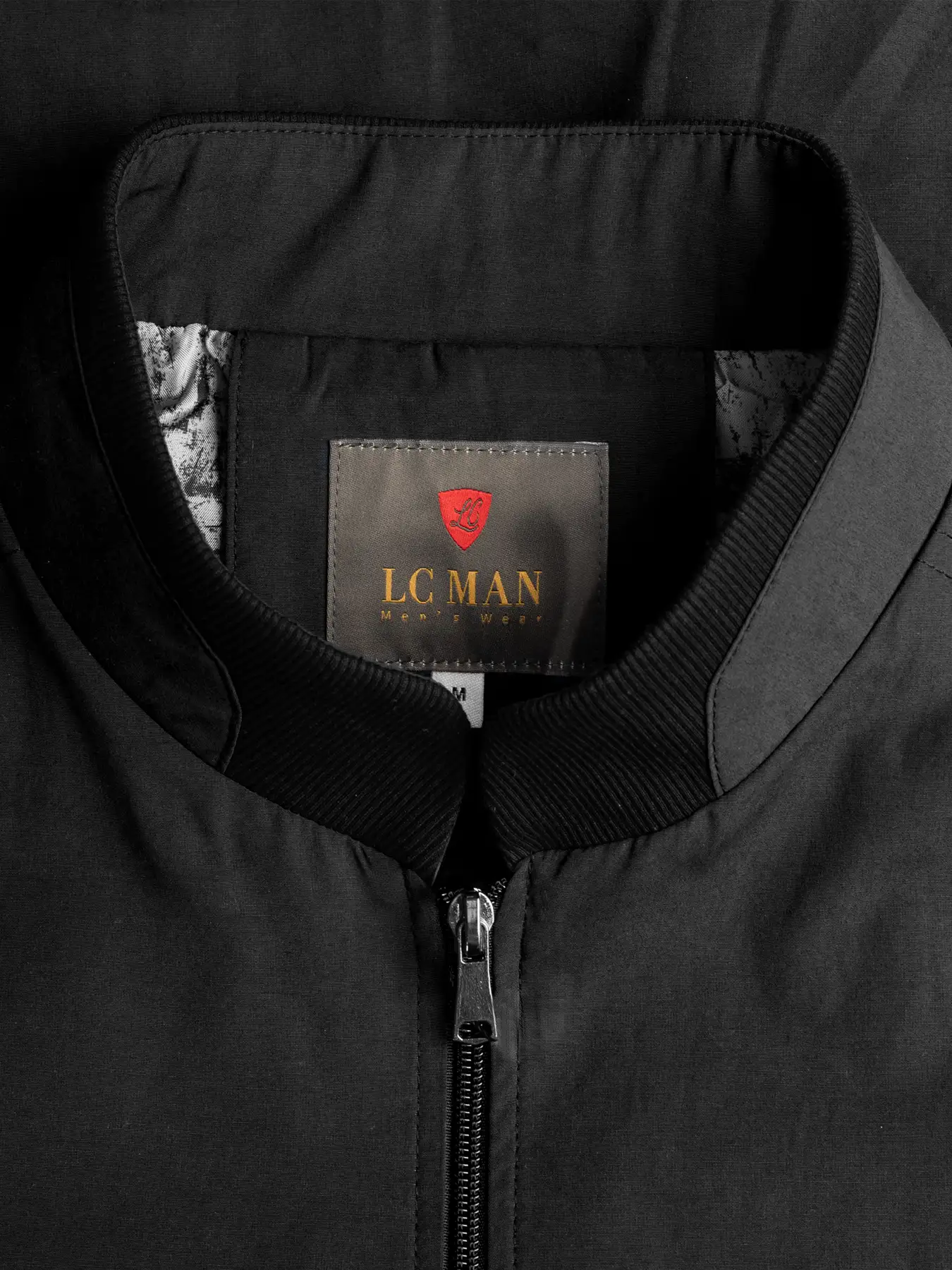 کاپشن مشکی یقه ایستاده 80