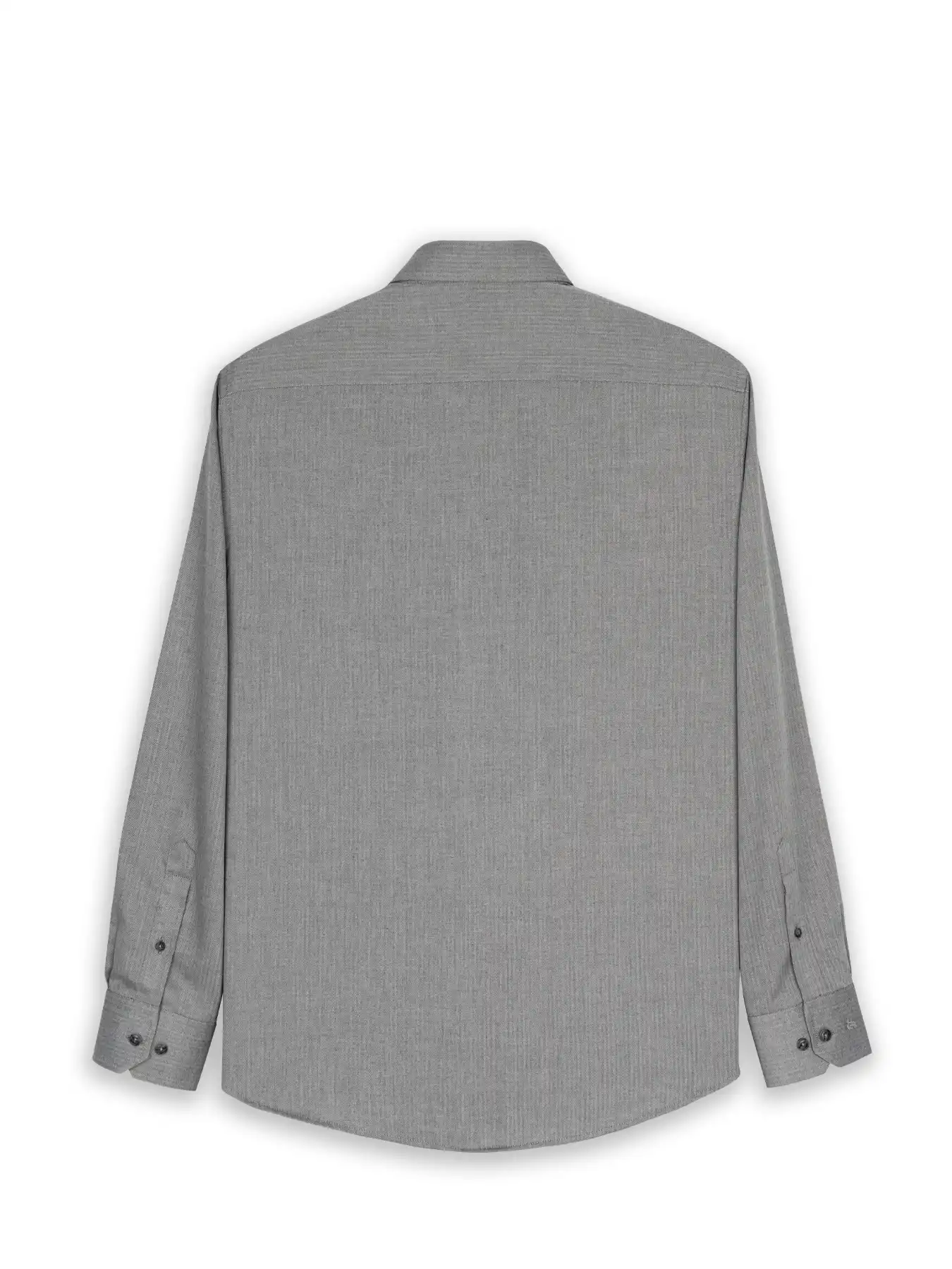 پیراهن آستین بلند طوسی طرح دار ال سی من 14