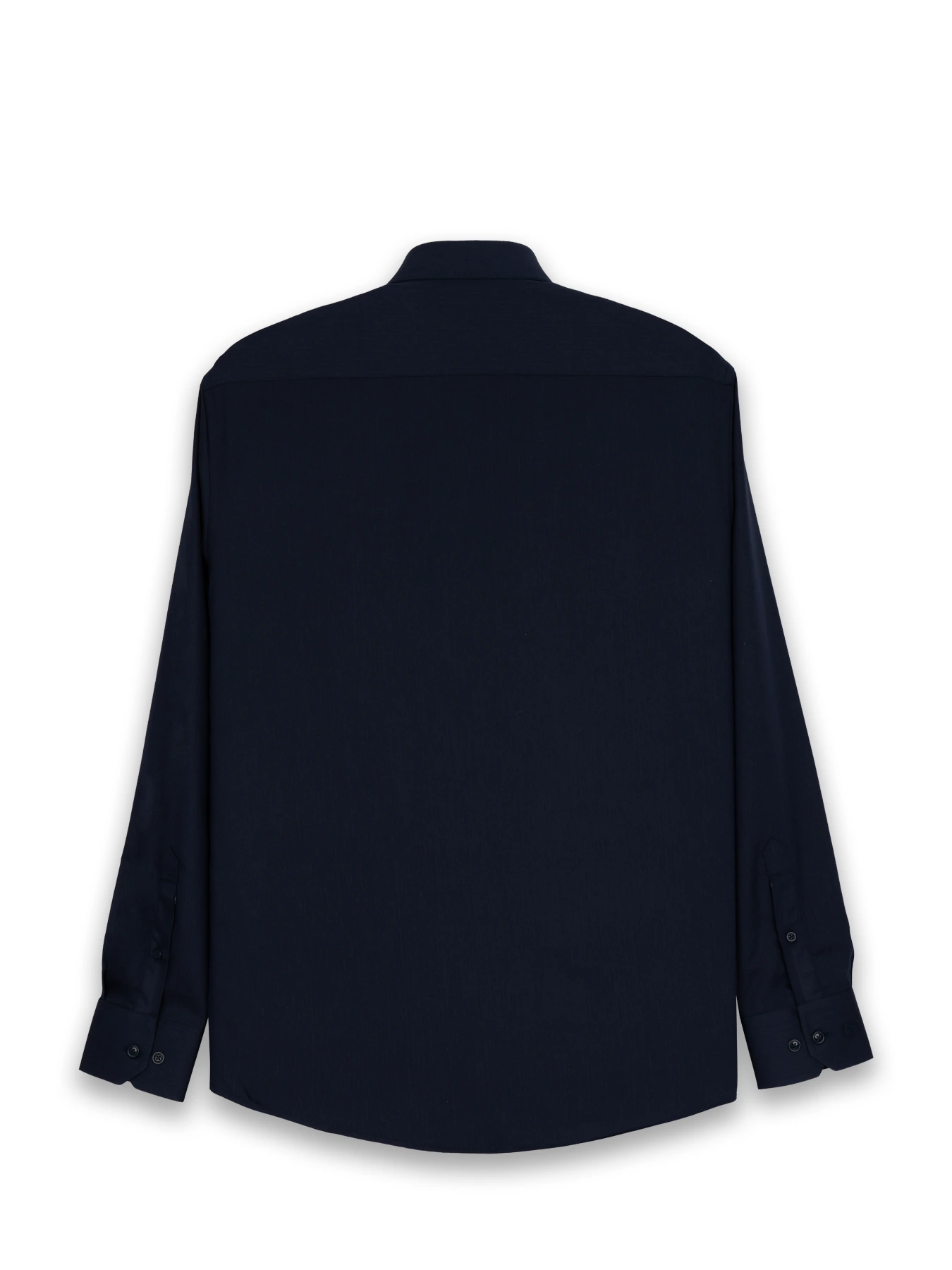 پیراهن آستین بلند سرمه ای تیره ال سی من 14