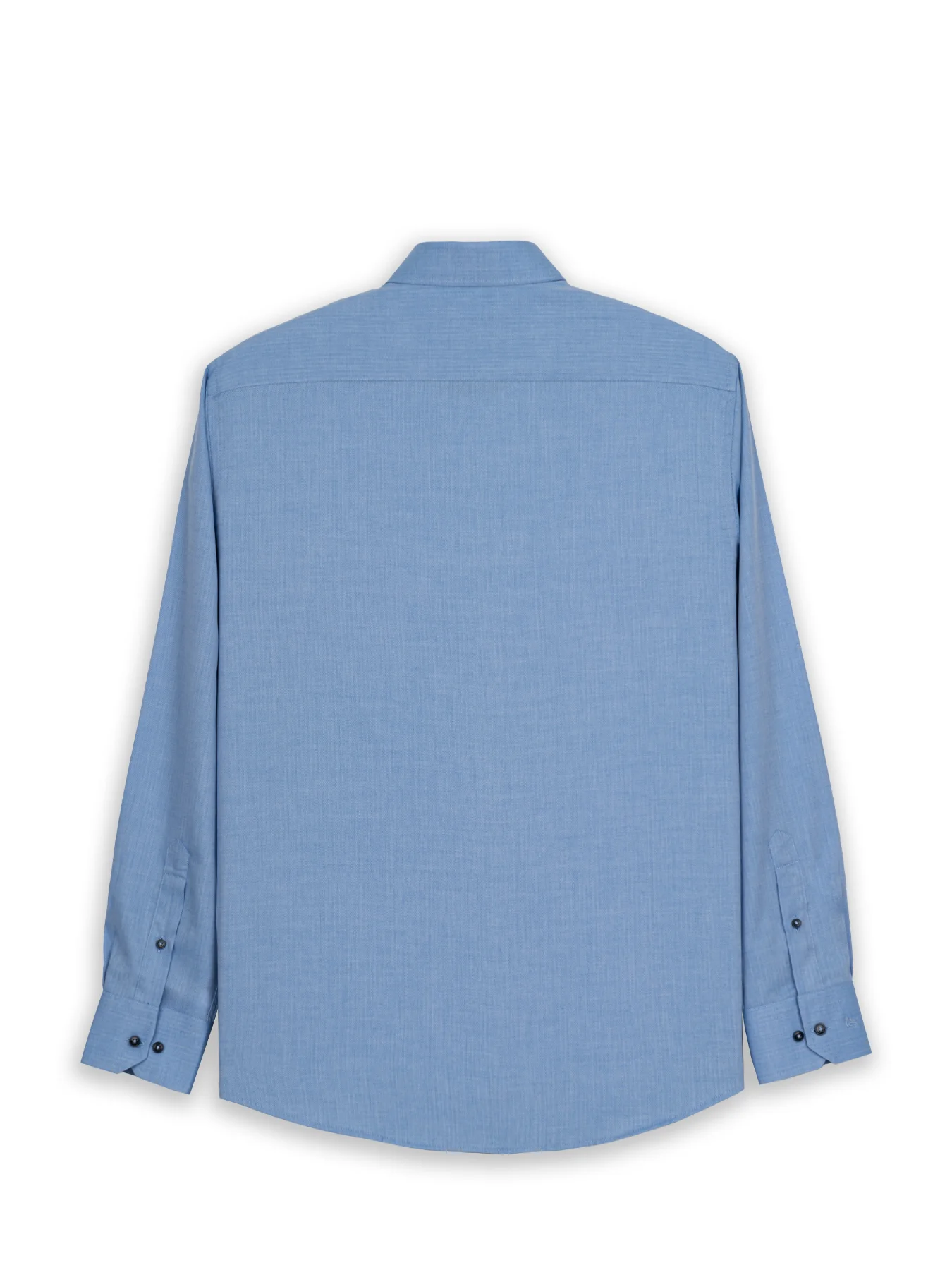 پیراهن آستین بلند آبی طرح دار ال سی من 14