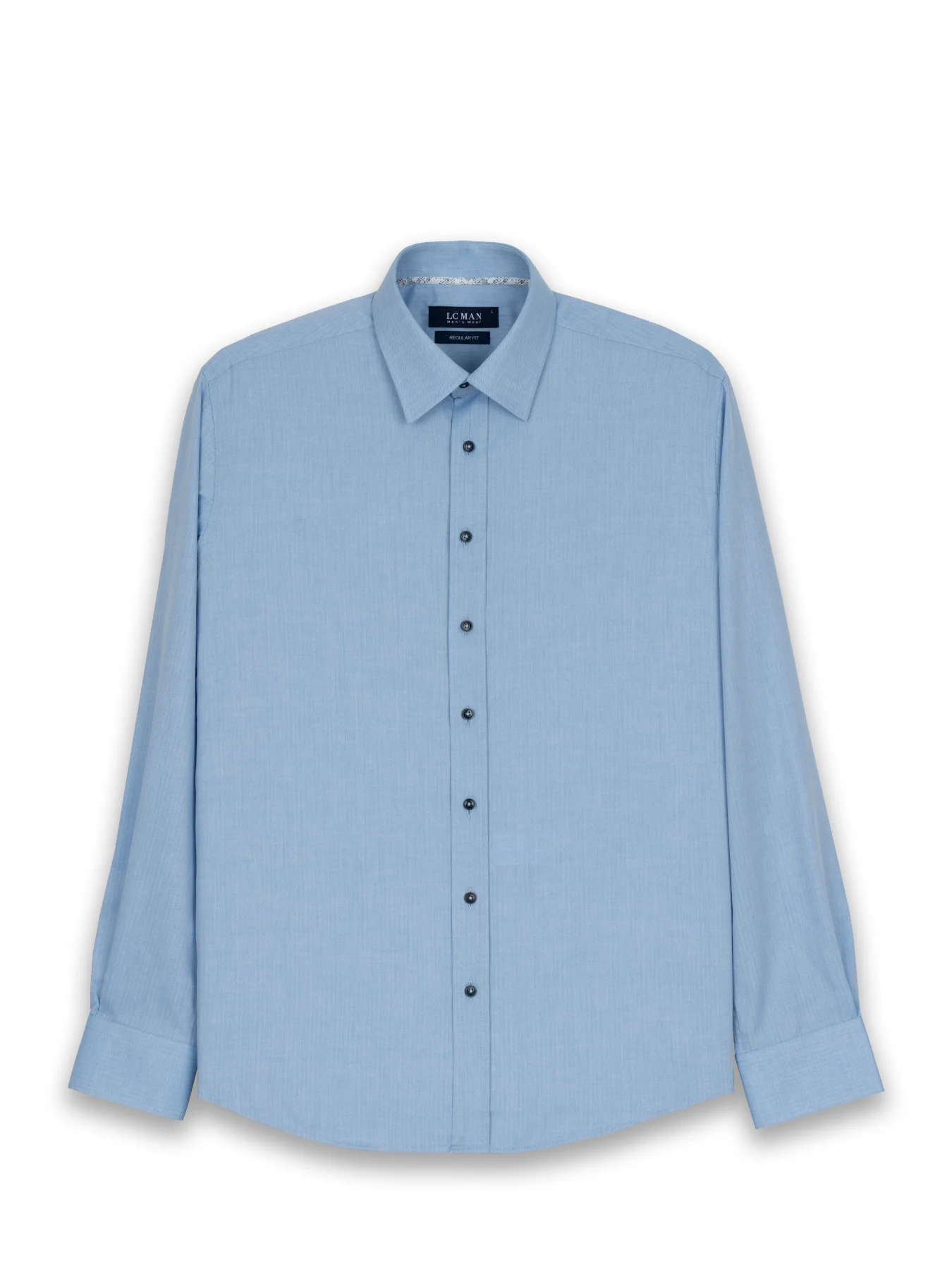 پیراهن آستین بلند آبی ال سی من 14