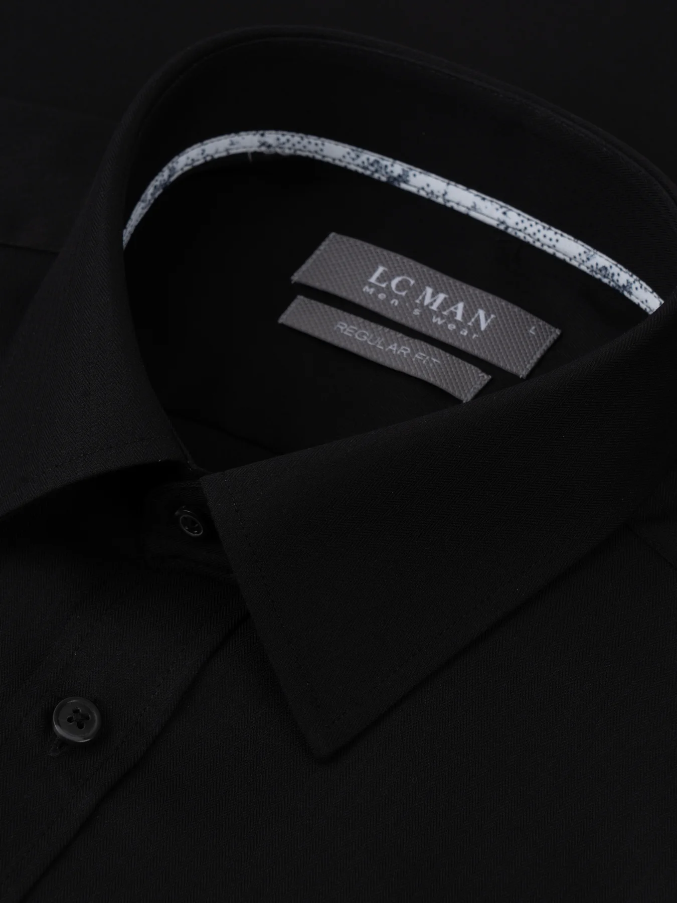 پیراهن مشکی آستین بلند ال سی من 14