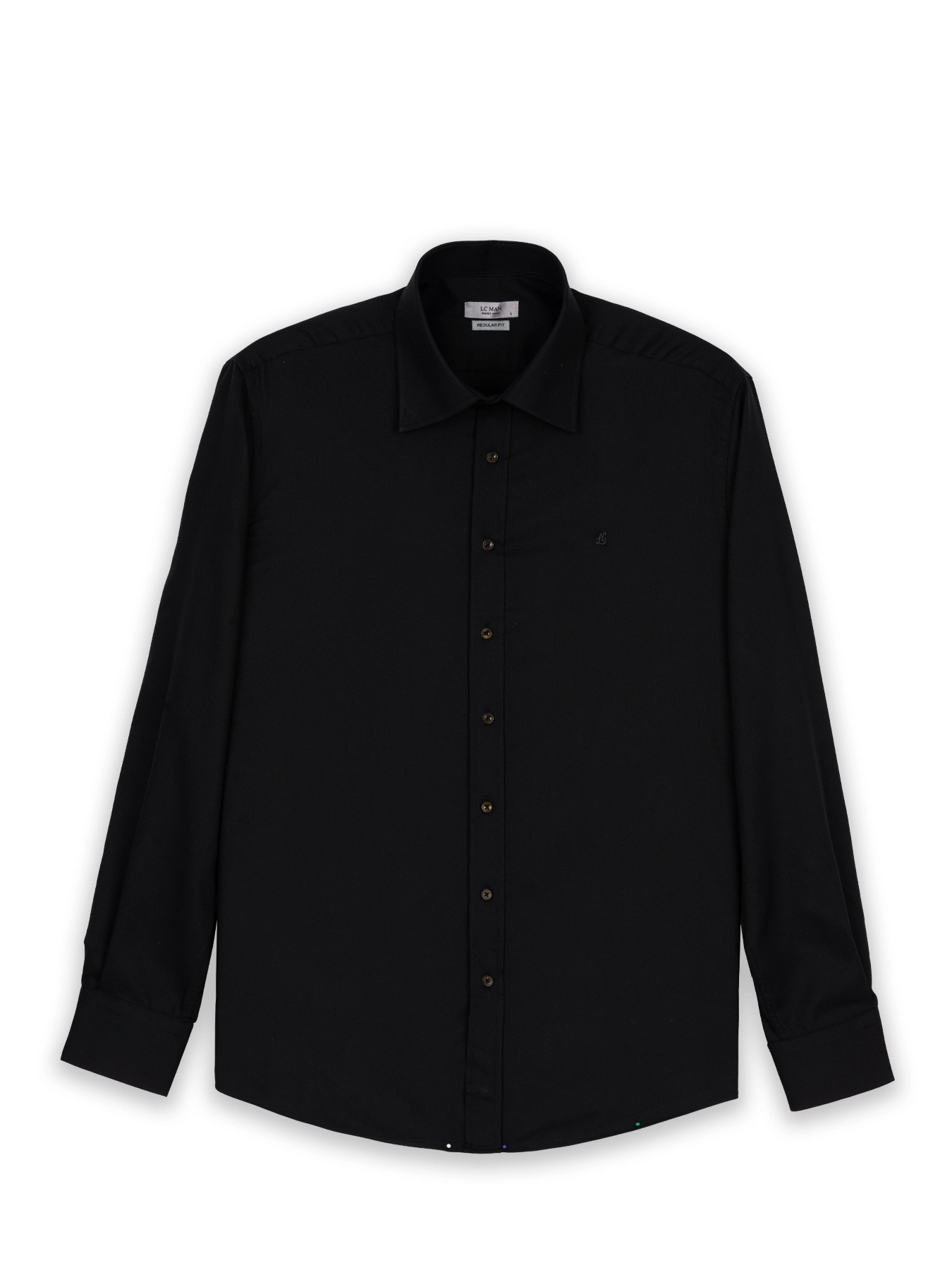 پیراهن آستین بلند مشکی ال سی من 47