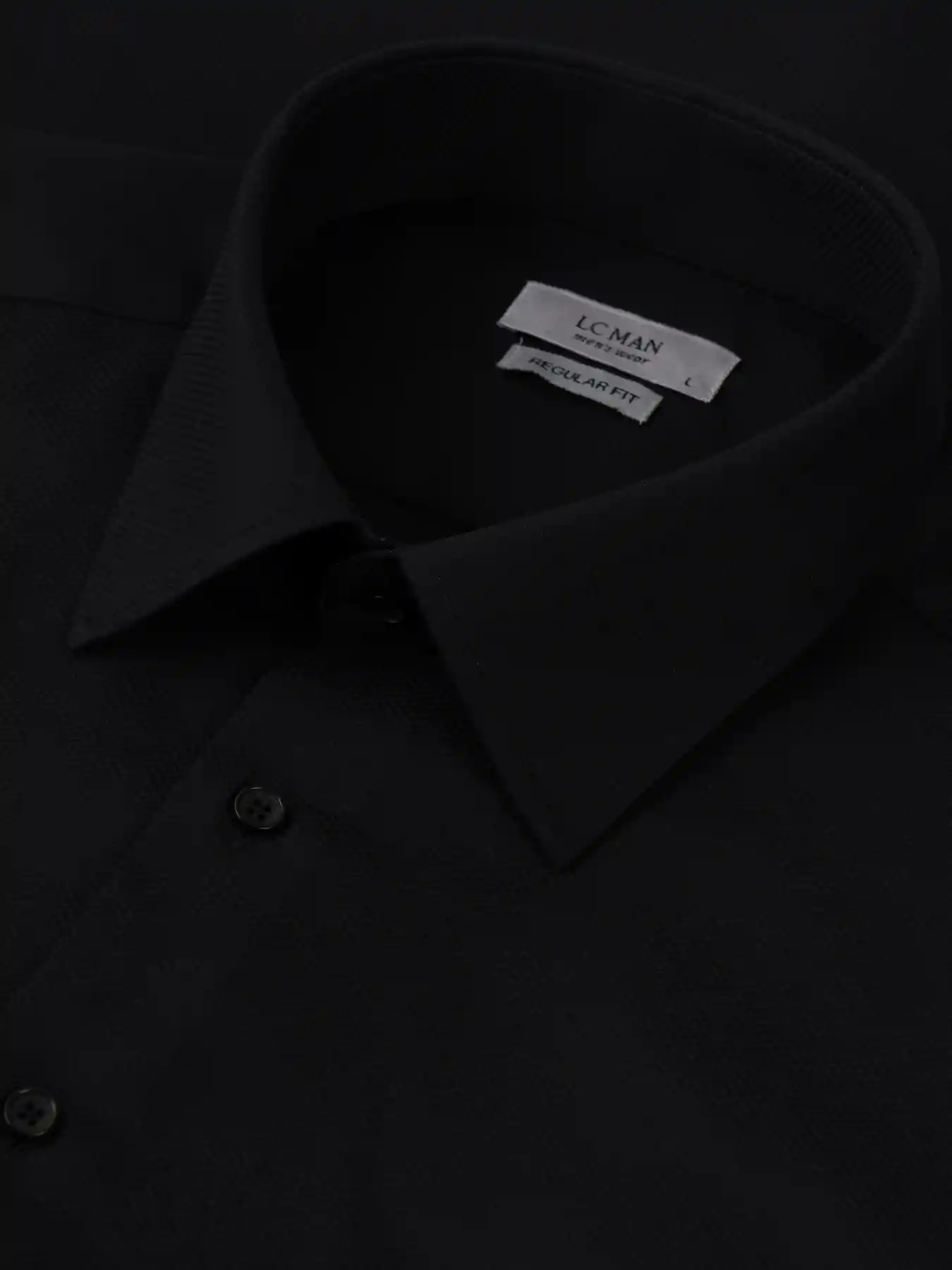 پیراهن آستین بلند مشکی ال سی من 48