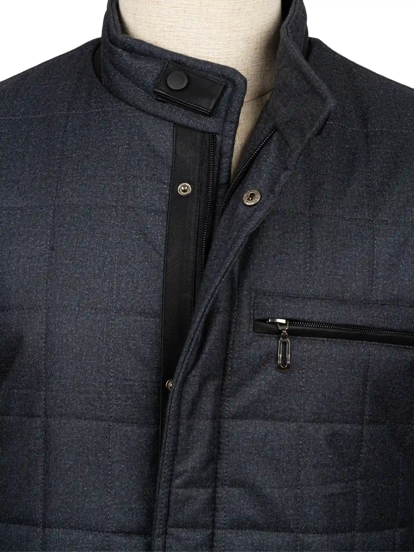 کاپشن طوسی مردانه ال سی من