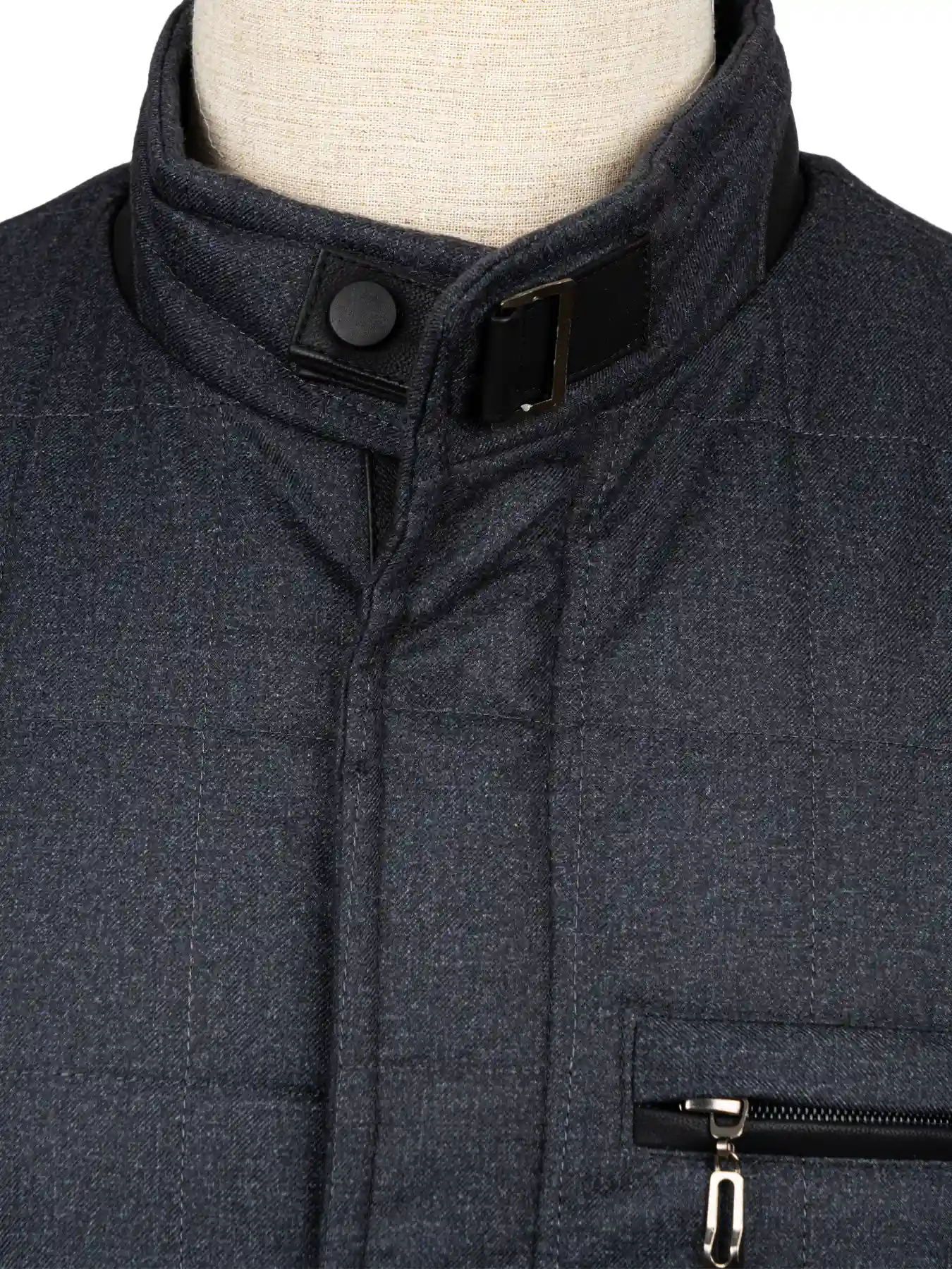 کاپشن طوسی مردانه ال سی من