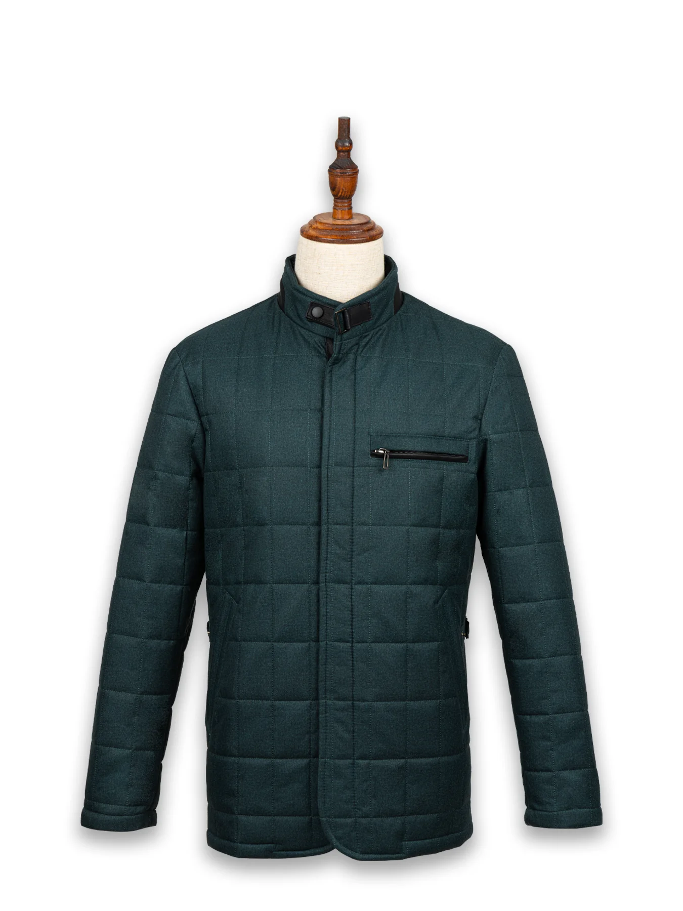 کاپشن سبز ال سی من