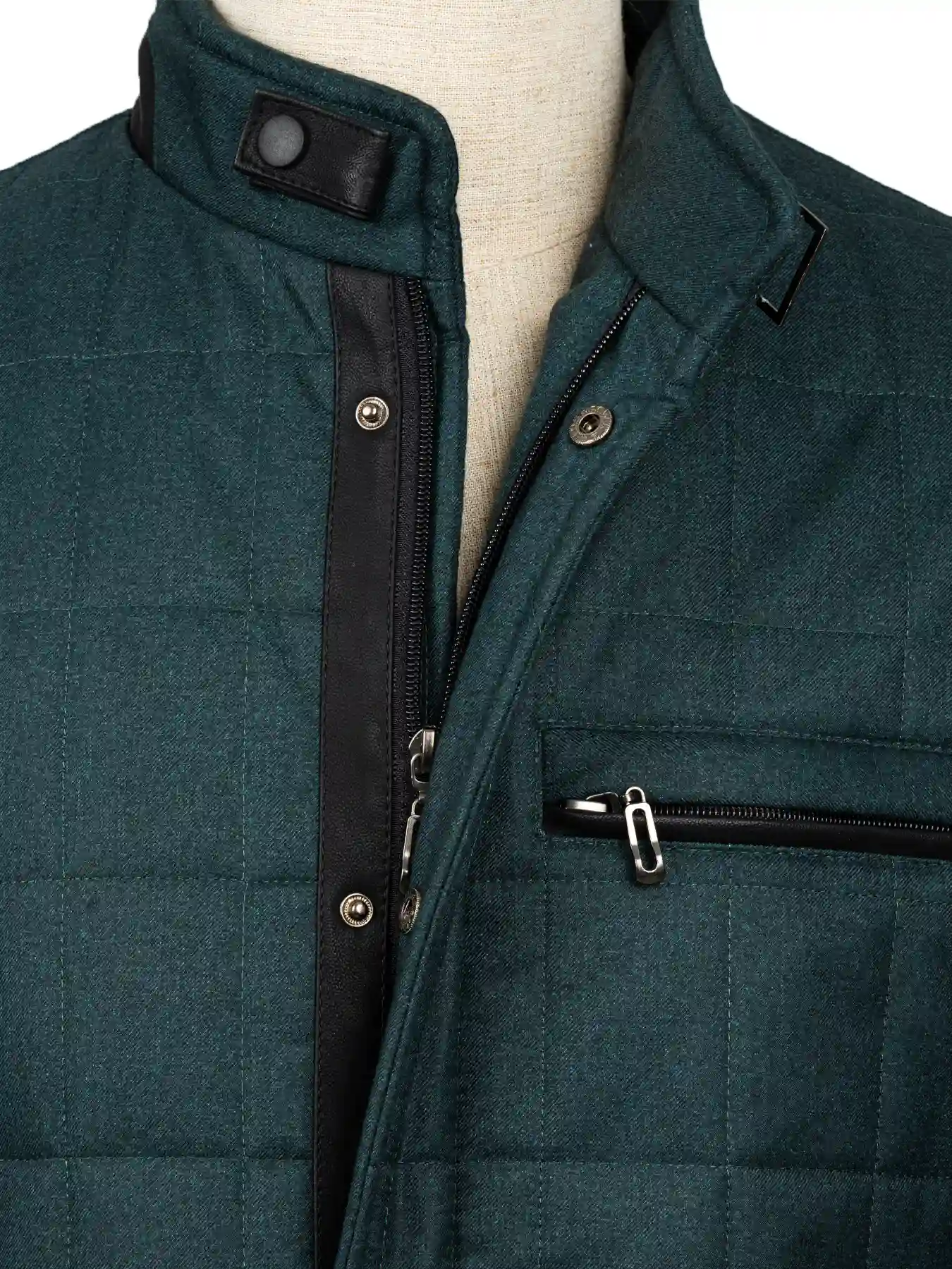 کاپشن سبز ال سی من