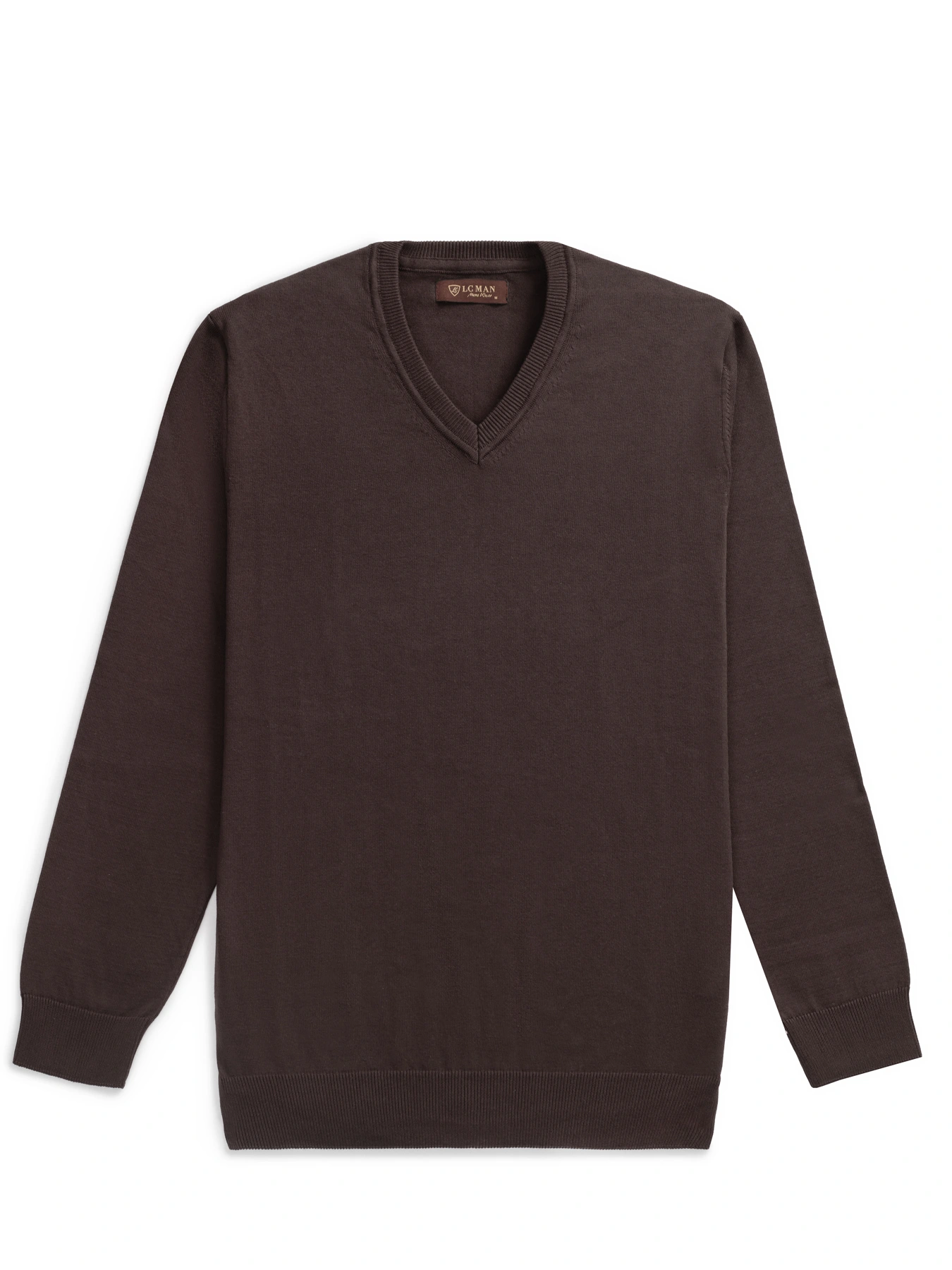 پلیور بافت قهوه ای 48