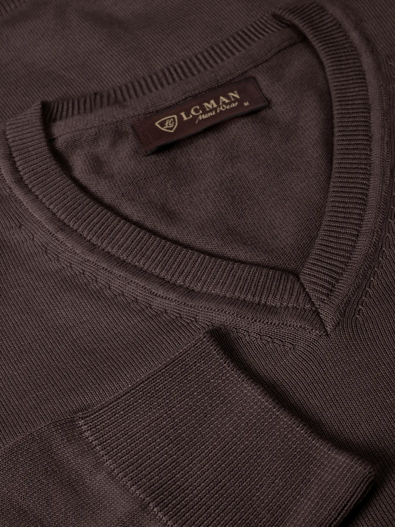 پلیور بافت قهوه ای 48