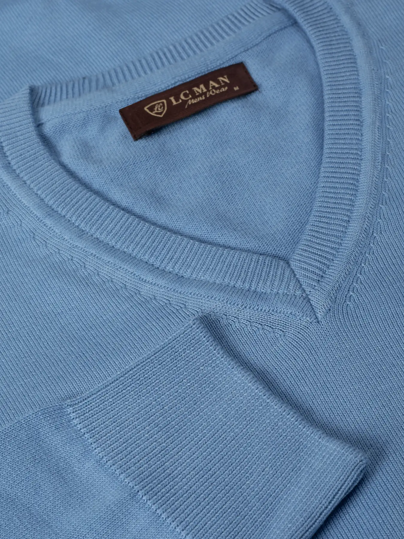 پلیور یقه هفت آبی 21