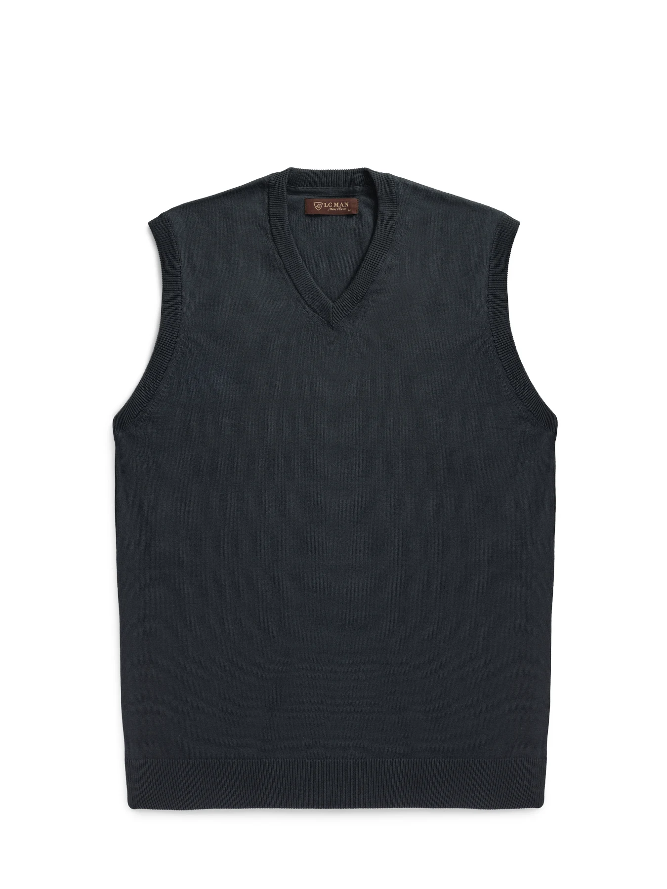  ژیله بافت یقه هفت سرمه ای تیره 90