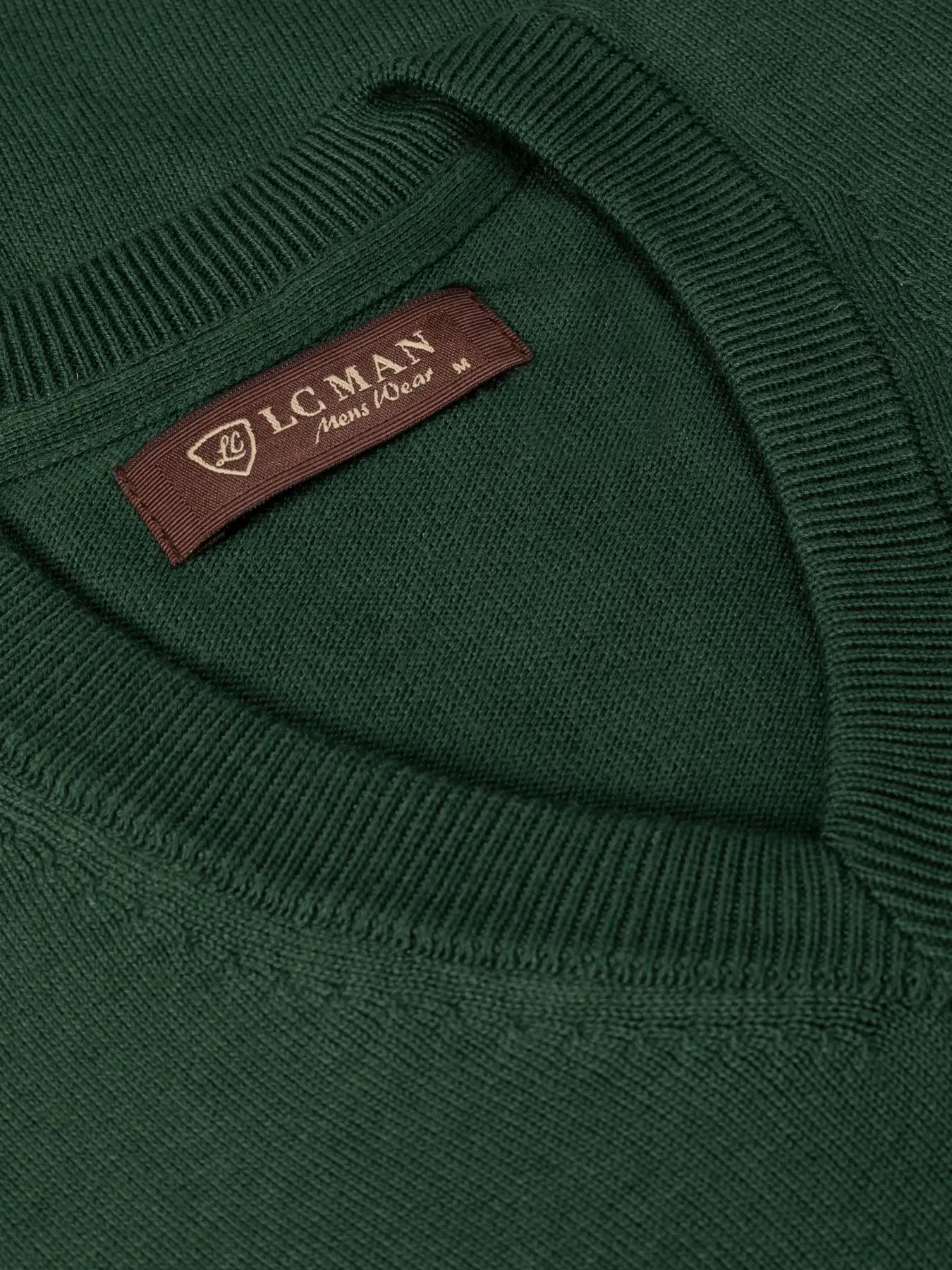 ژیله بافت سبز تیره یقه هفت 90