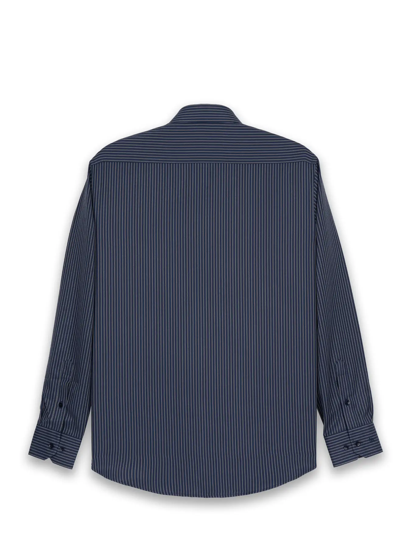 پیراهن آستین بلند سرمه ای راه راه ال سی من 59