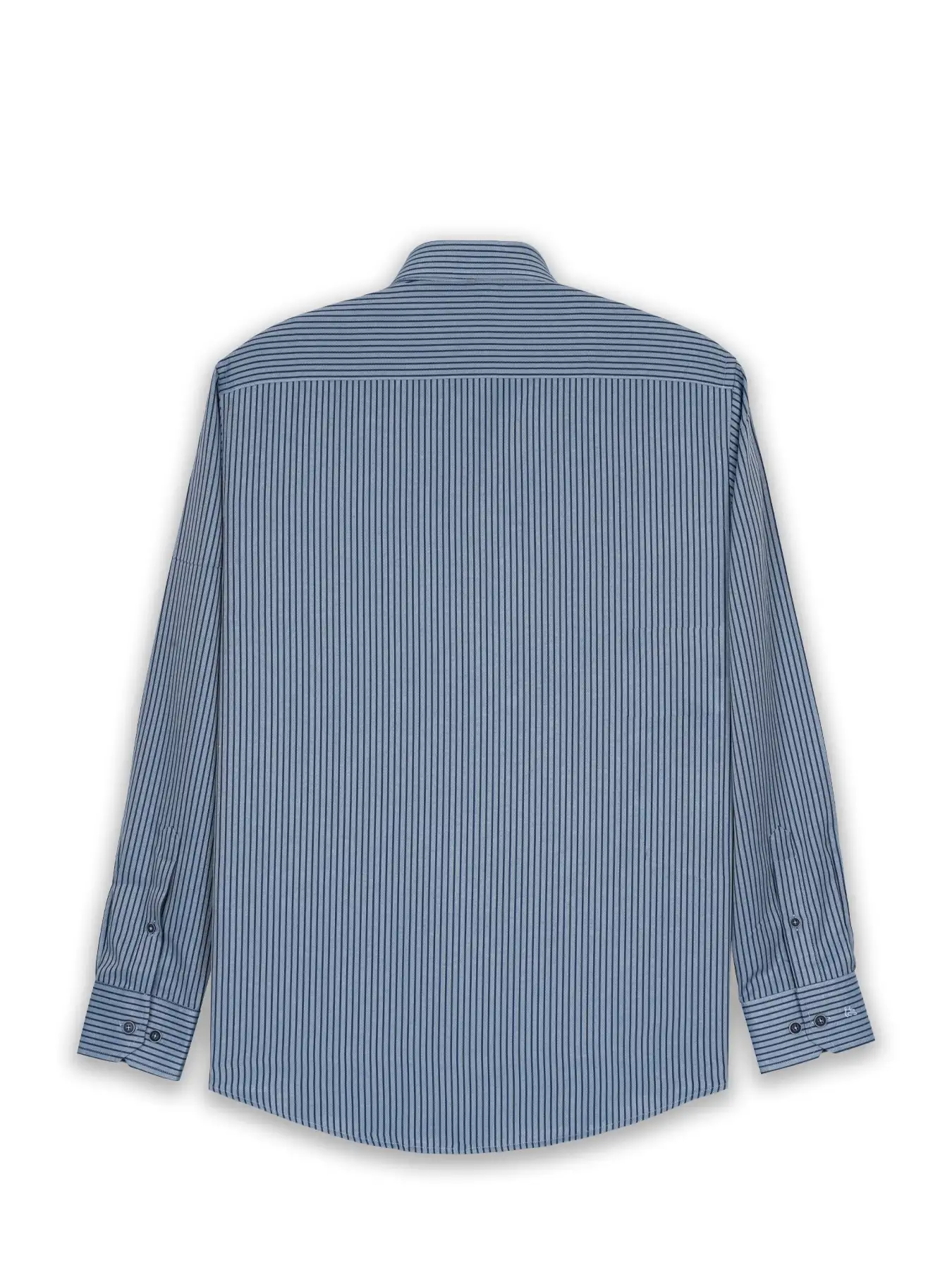 پیراهن آستین بلند سرمه ای راه راه ال سی من 59