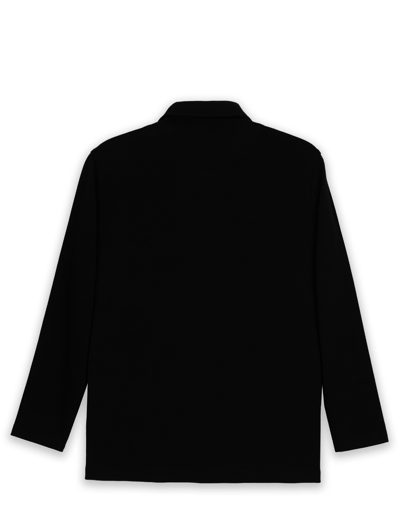 پلیور یقه شکاری نیم زیپ مشکی ال سی من 69