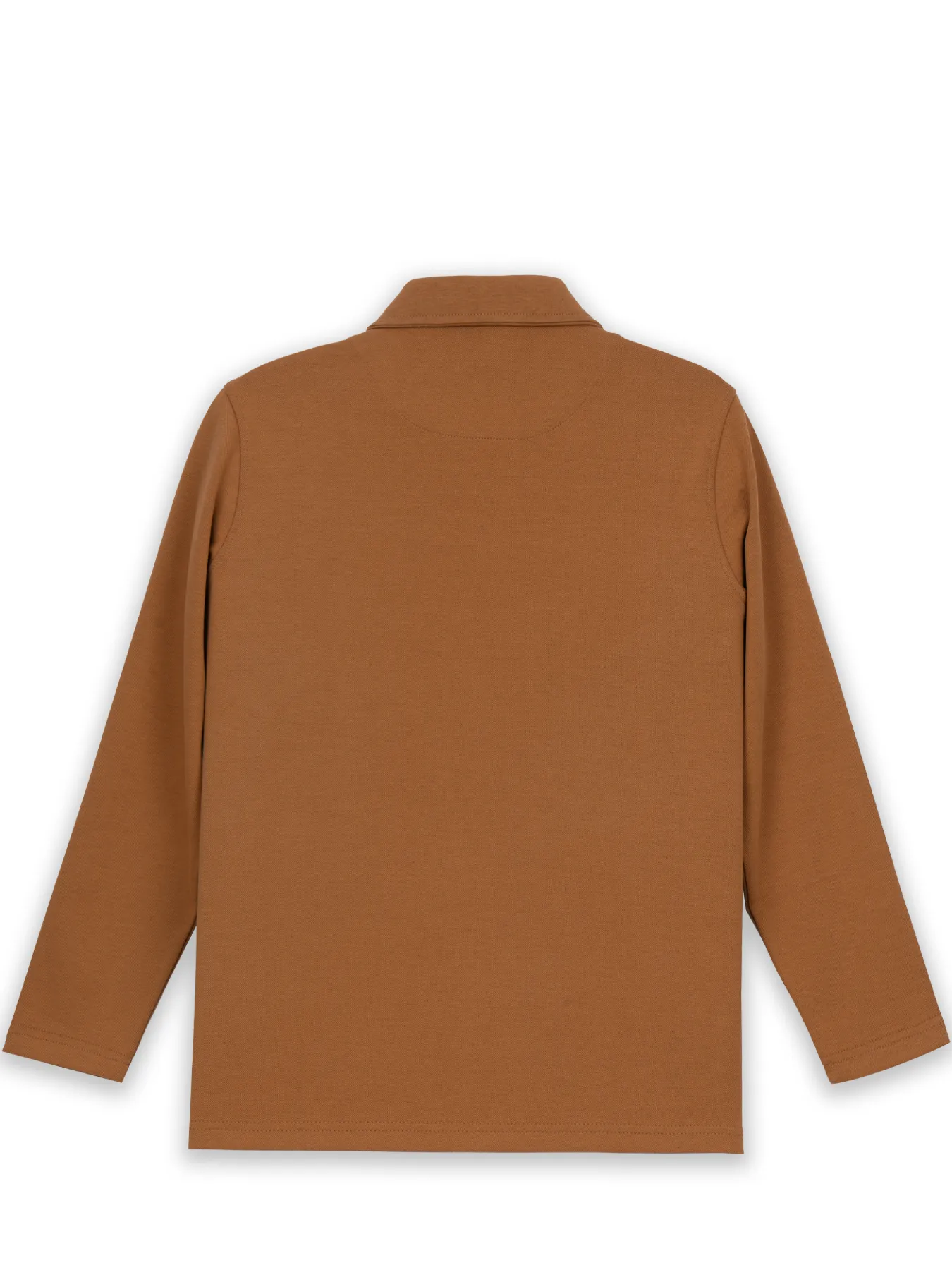 پلیور یقه شکاری قهوه ای روشن ال سی من 69