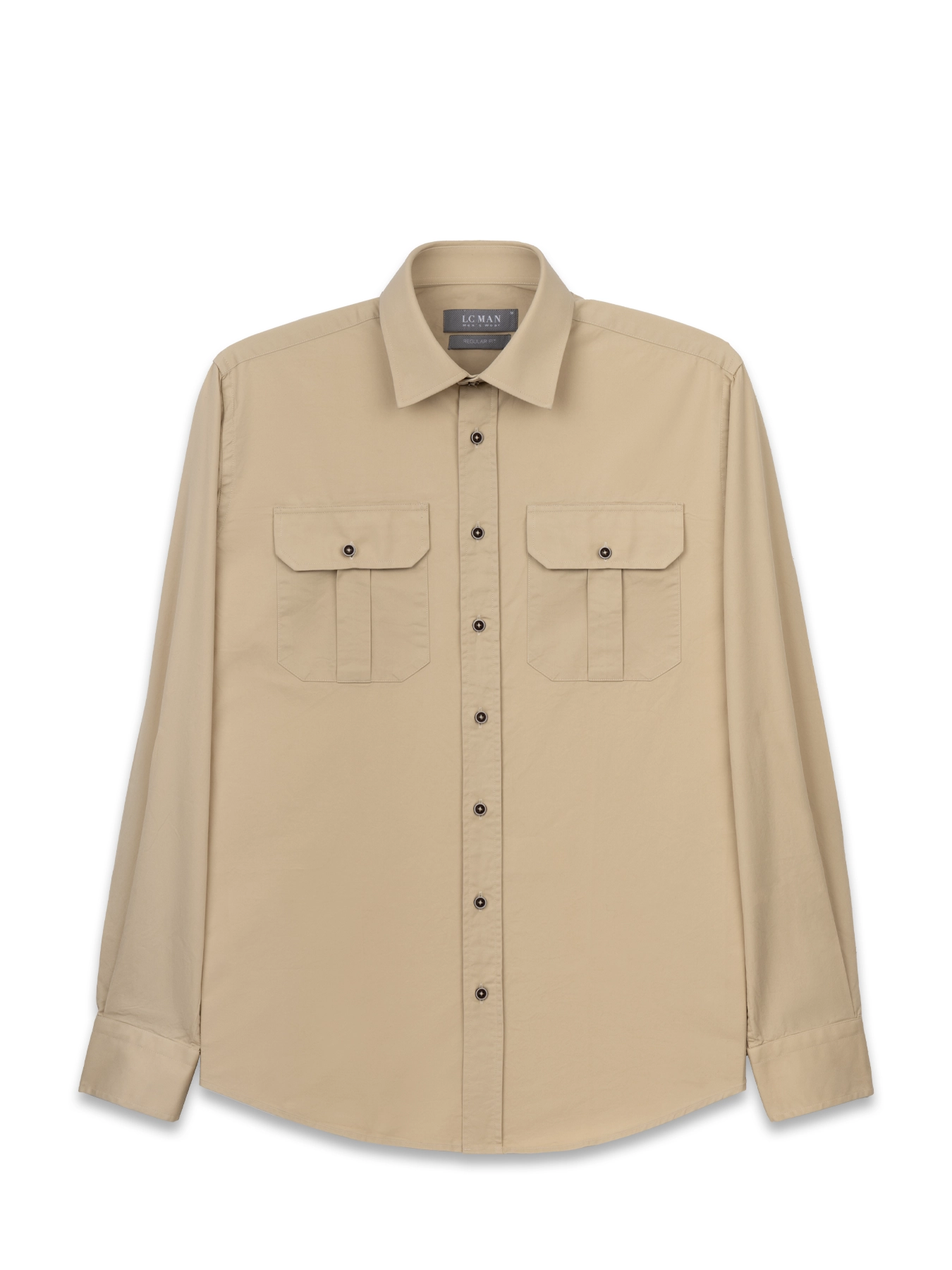 پیراهن آستین بلند کرم 71