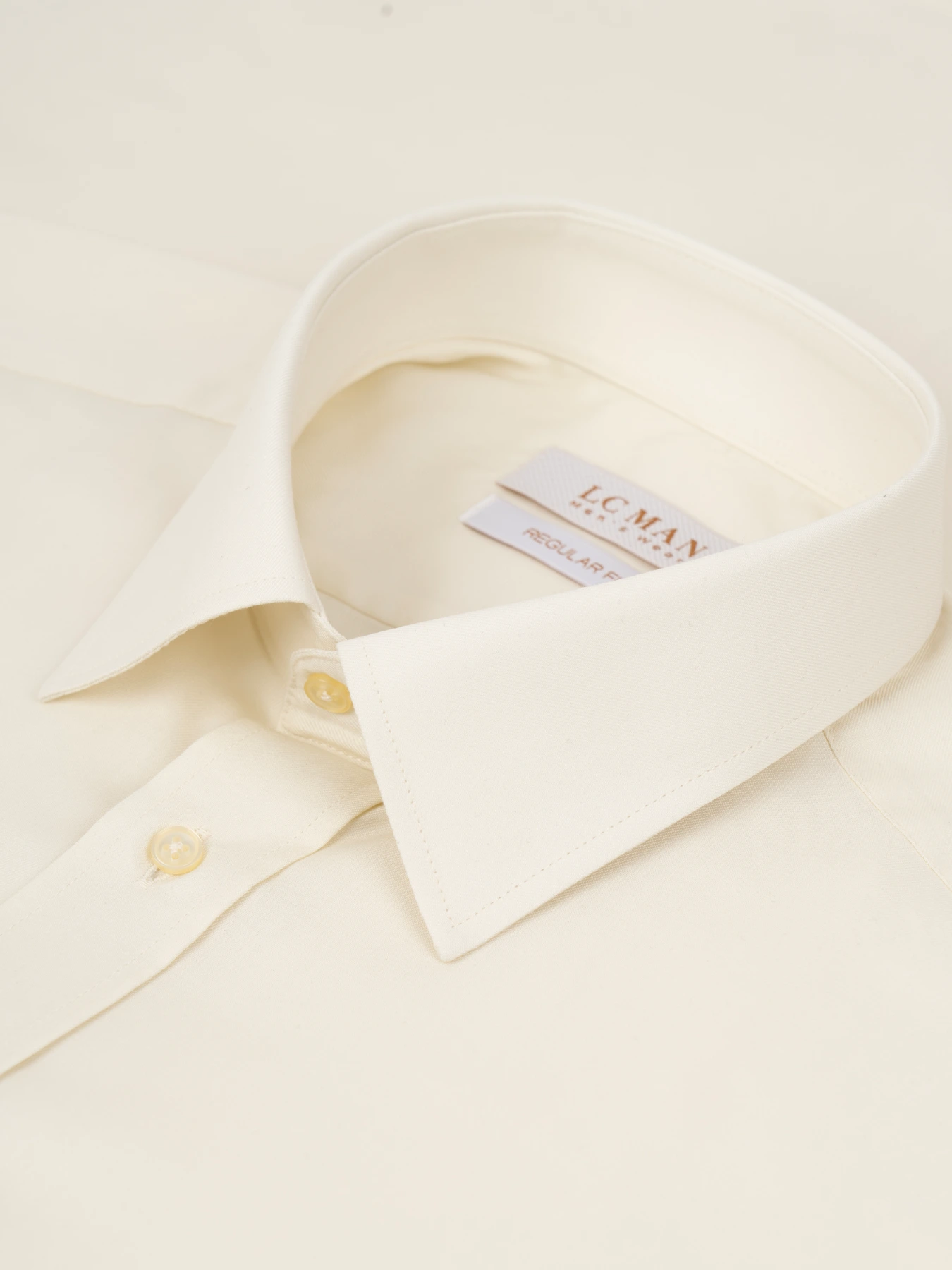 پیراهن آستین بلند شیری ال سی من 81