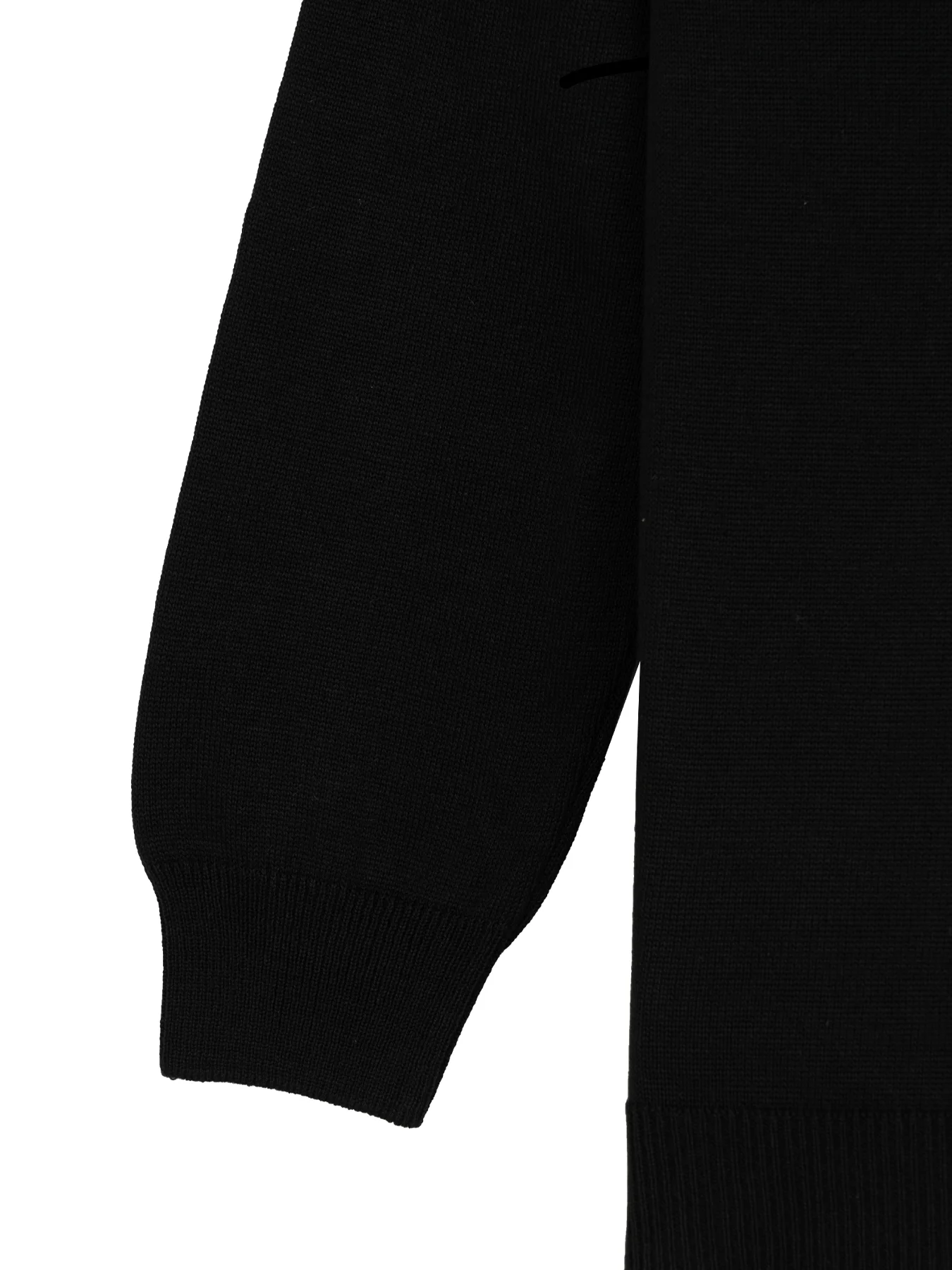 پلیور مشکی یقه گرد ساده