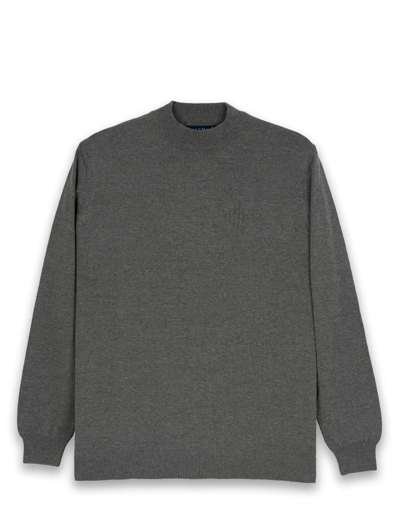 پلیور طوسی یقه پنج سانت ساده