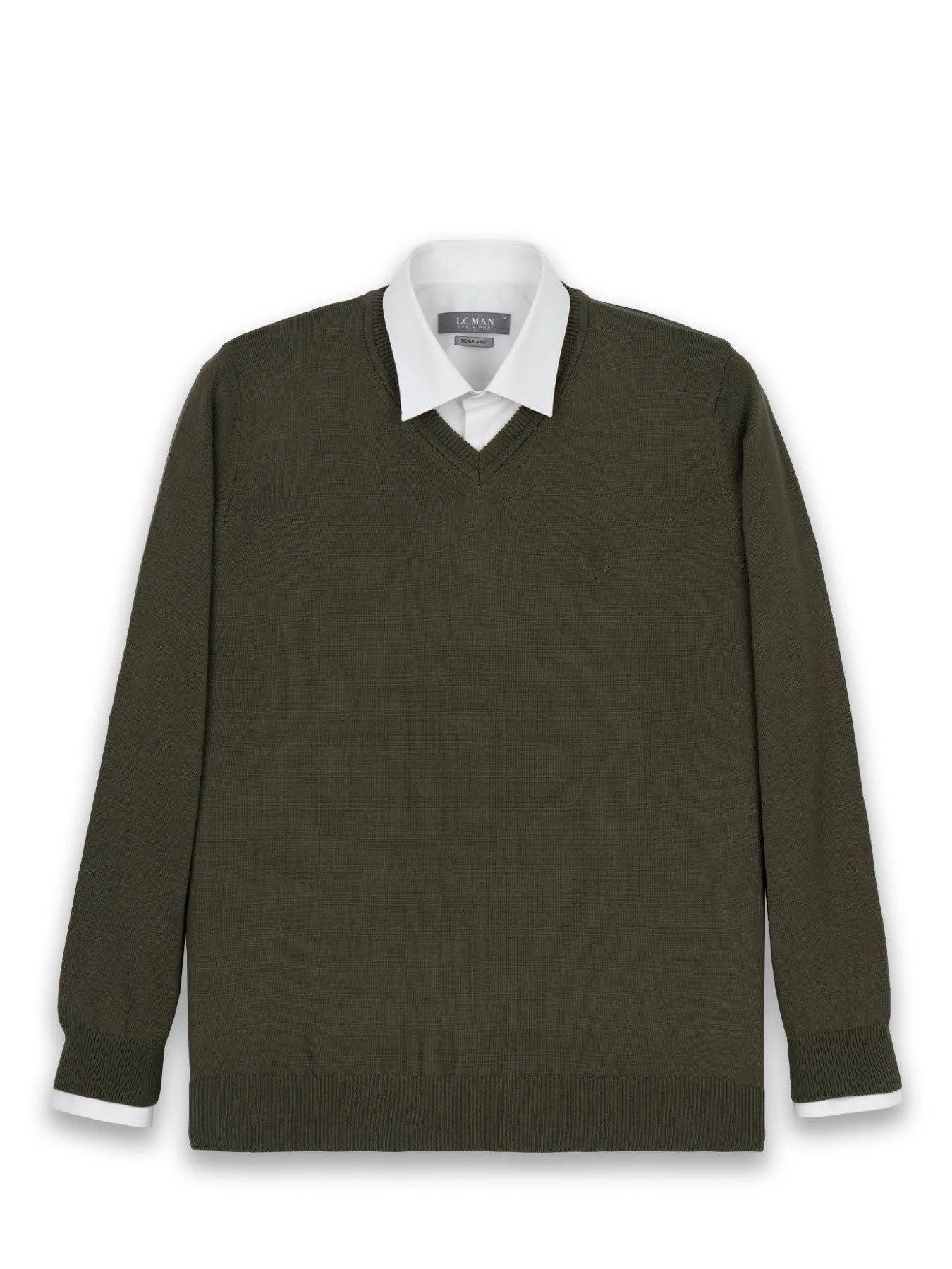 بافت یقه هفت سانت ساده