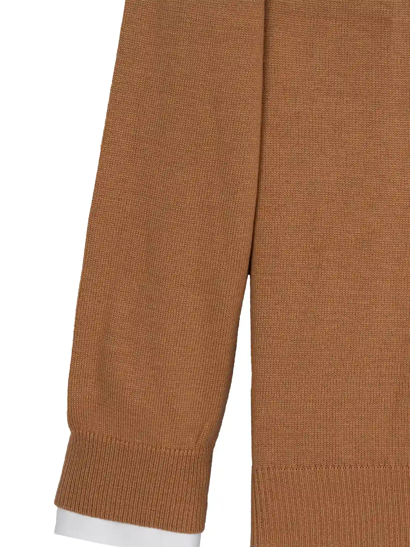 بافت کرم یقه هفت سانت ساده