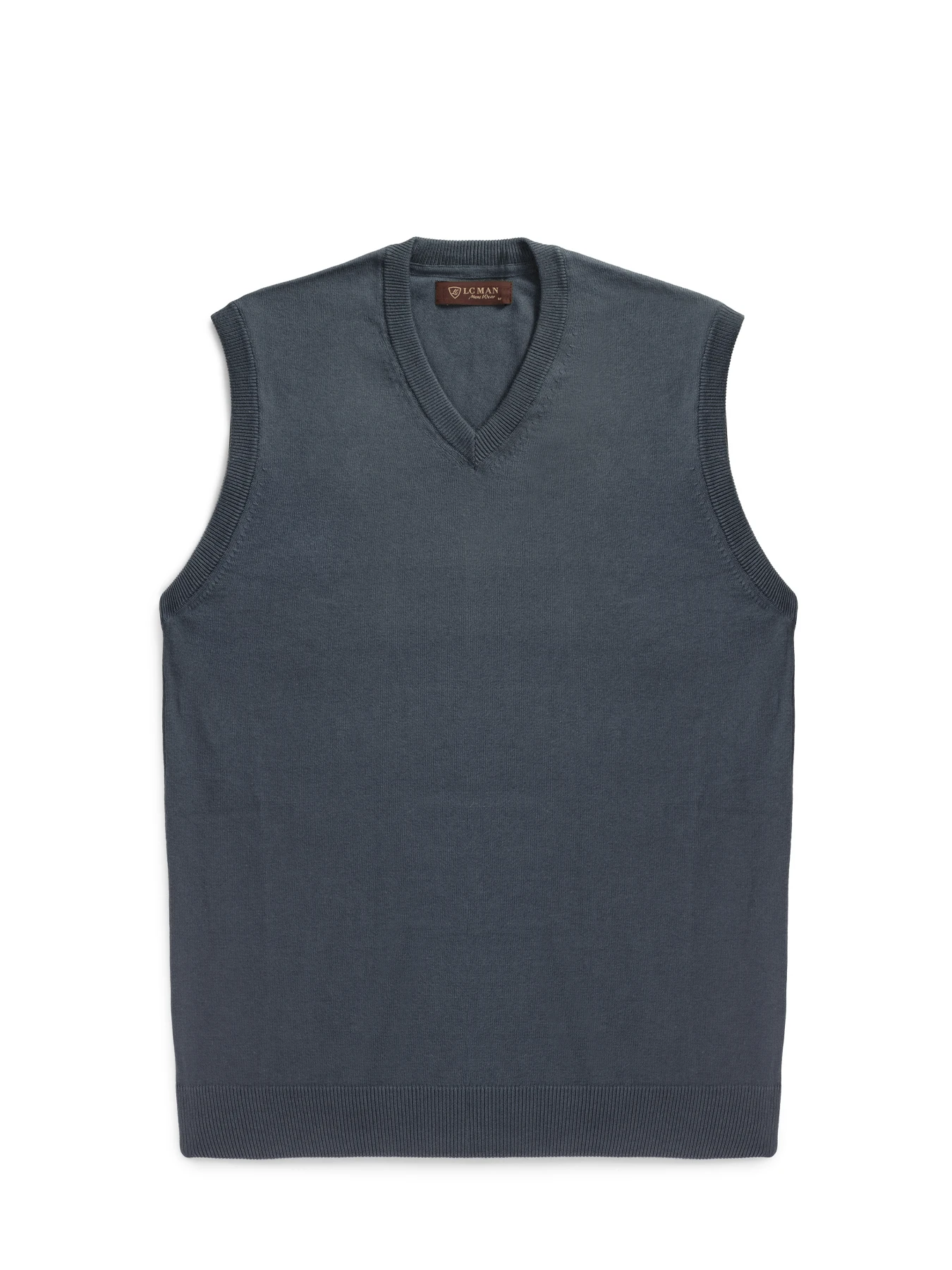  ژیله بافت آبی تیره یقه هفت 90