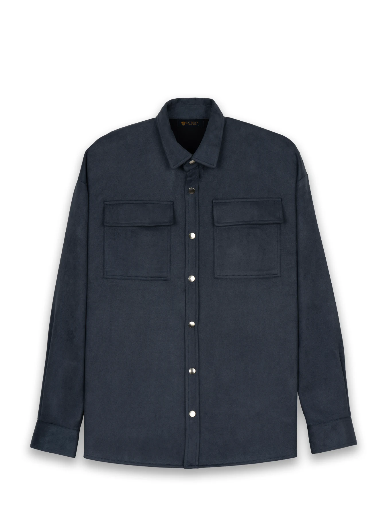 شکت طوسی تیره دو جیب ال سی من