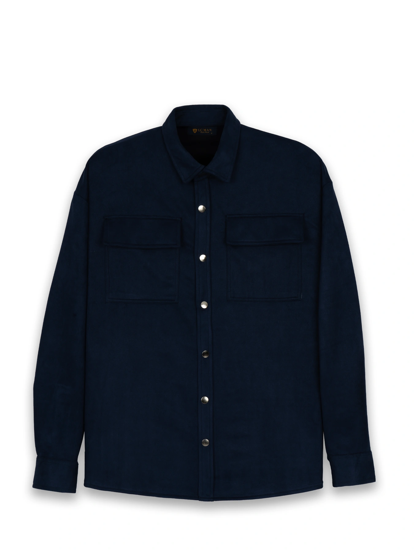 شکت سرمه ای دو جیب ال سی من