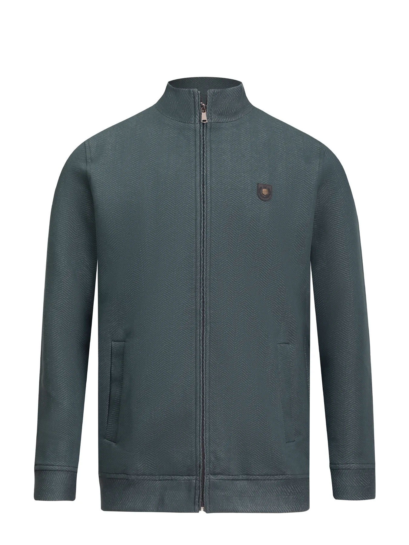 سویشرت سبز یقه ایستاده 85