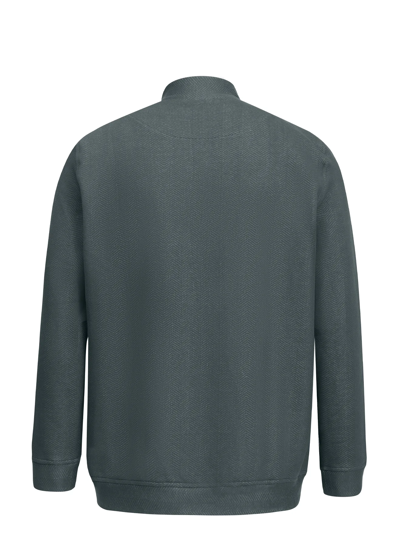 سویشرت سبز یقه ایستاده 85