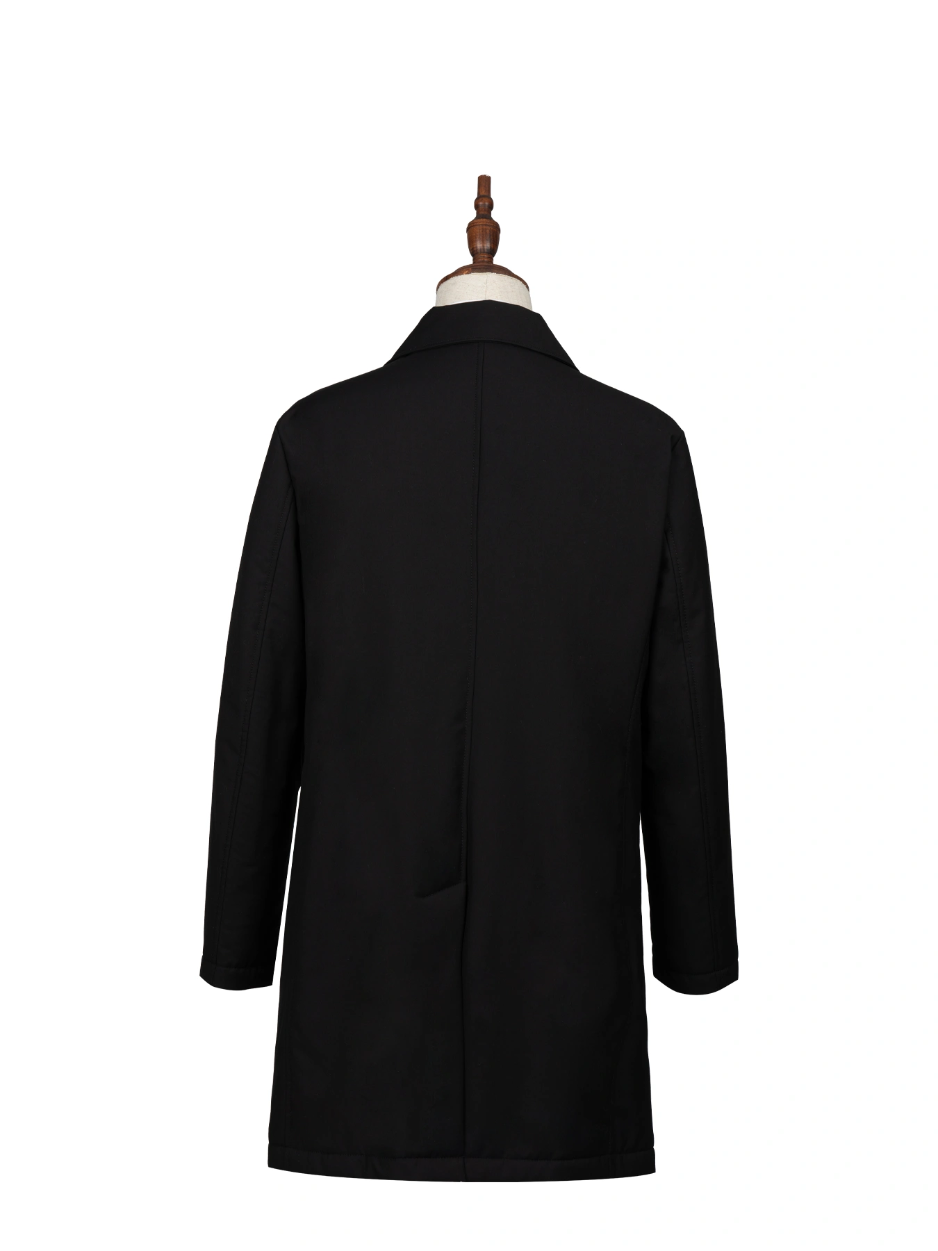 بارانی مشکی ساده ال سی من 7