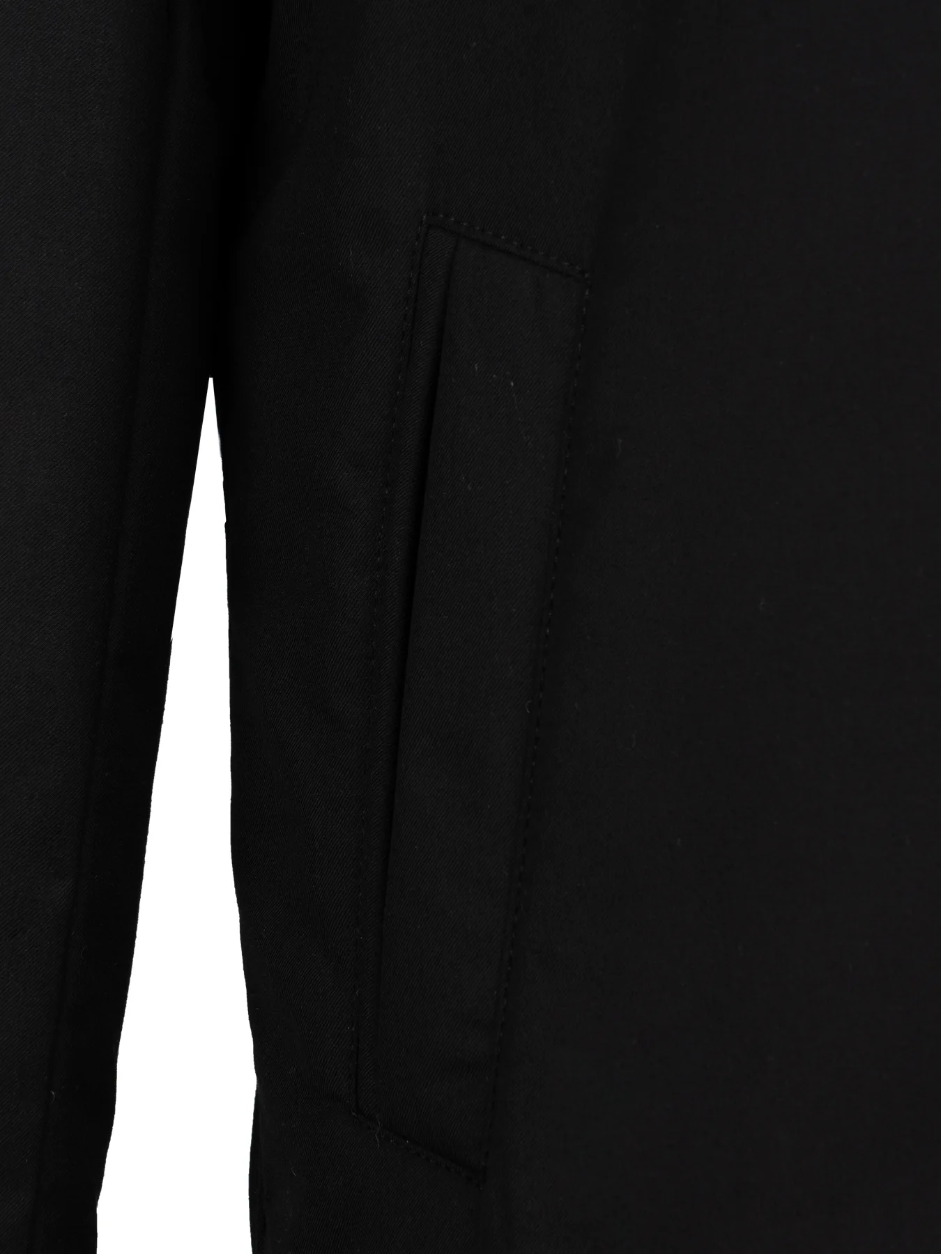 بارانی مشکی ساده ال سی من 7