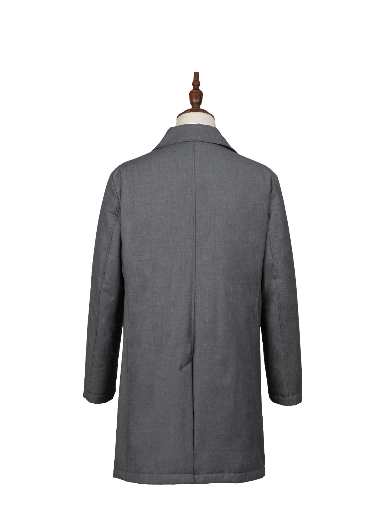 بارانی طوسی ساده ال سی من 7