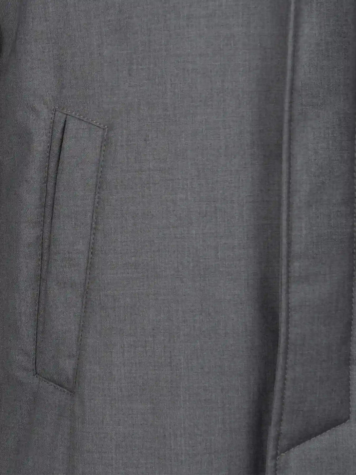 بارانی طوسی ساده ال سی من 7