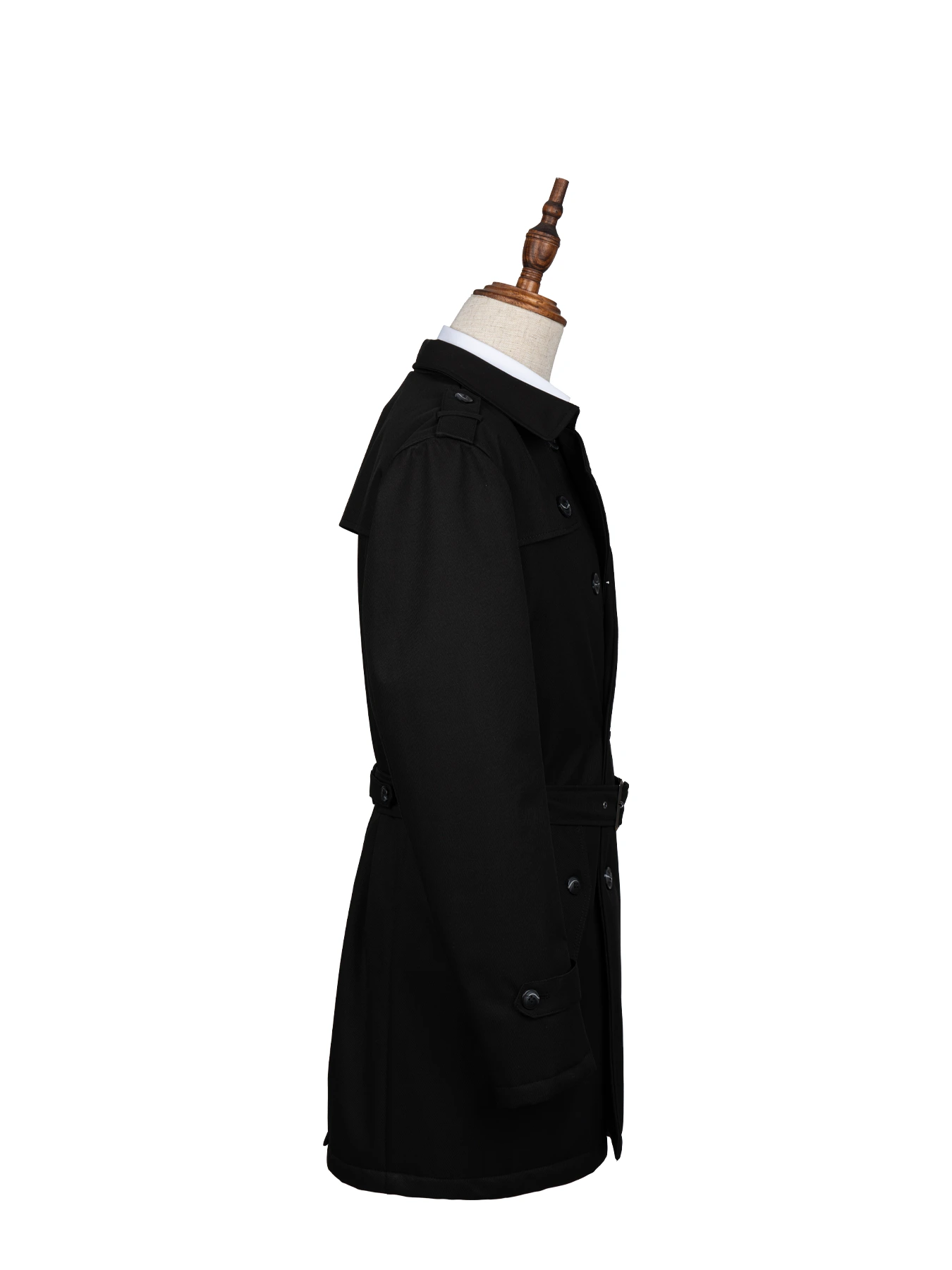 بارانی مشکی دبل برس 1