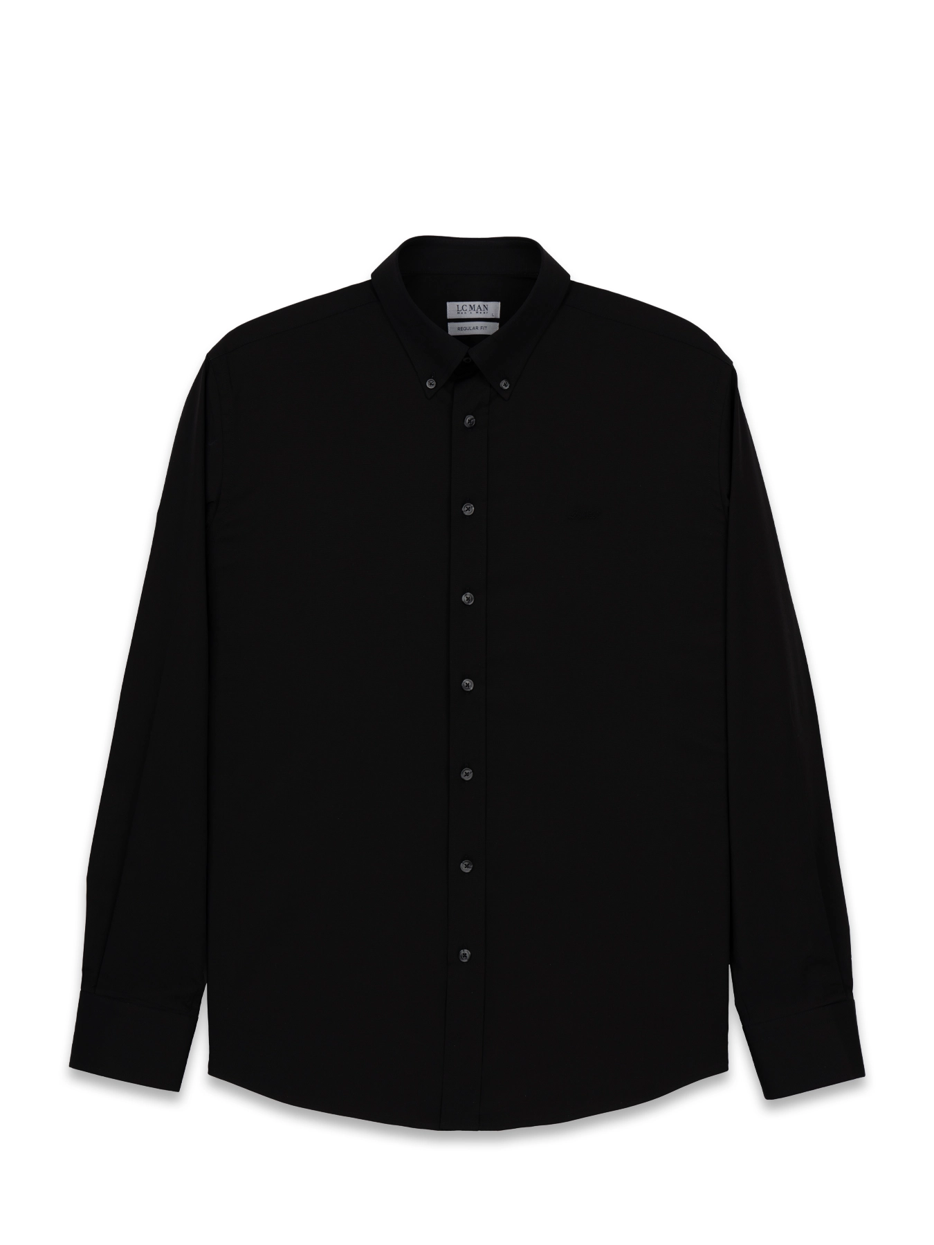 پیراهن آستین بلند مشکی ال سی من 13