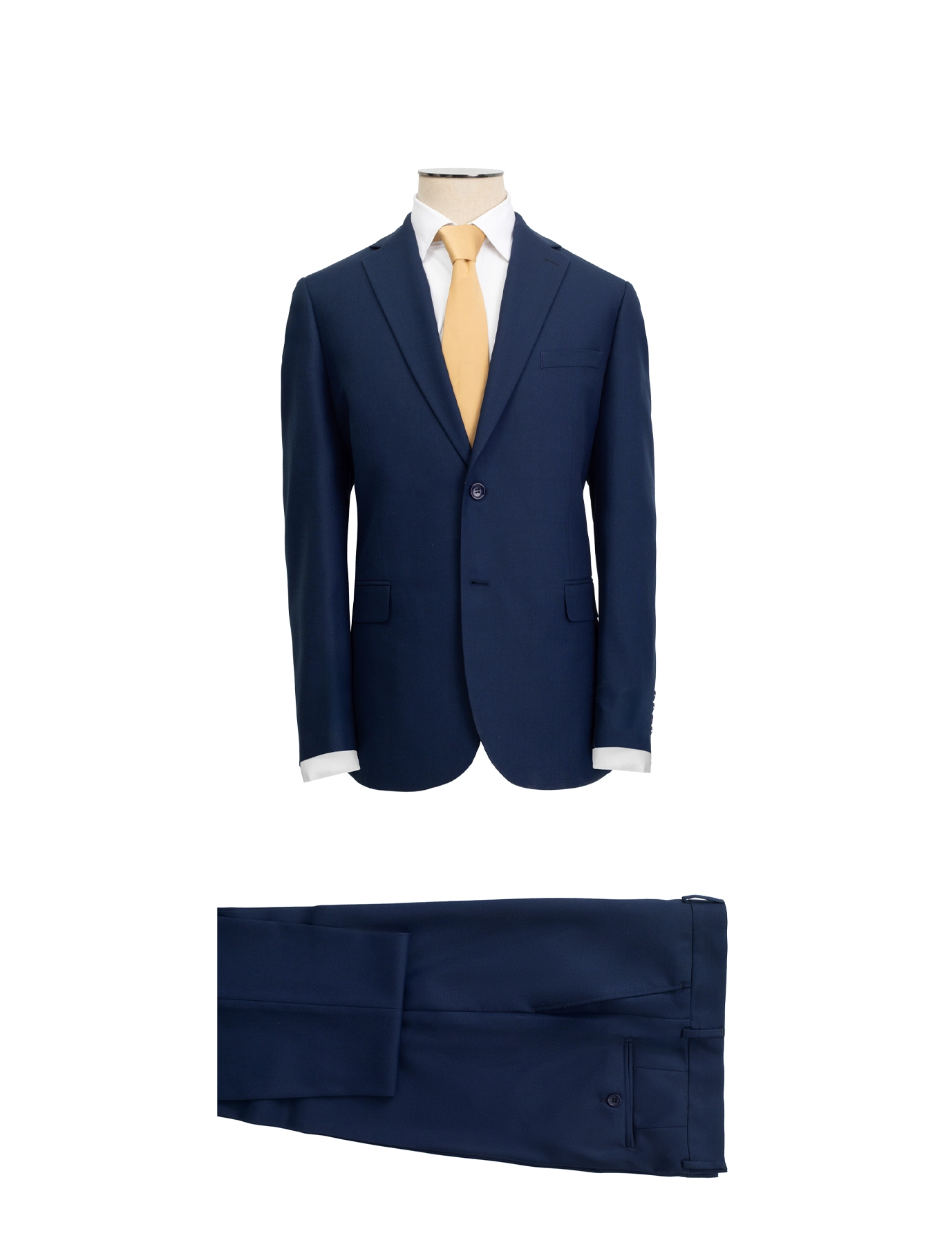 کت و شلوار سرمه ای ال سی من 25