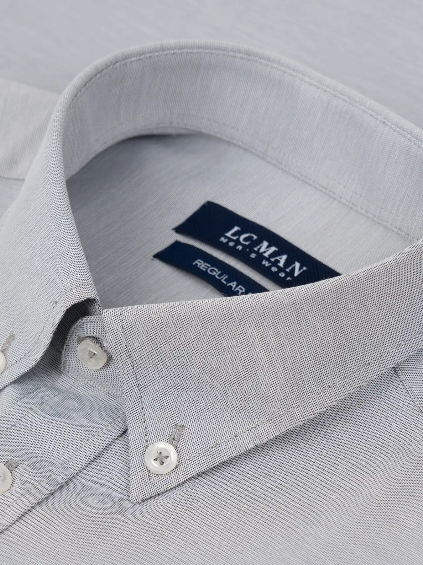 پیراهن استین بلند طوسی ال سی من 31